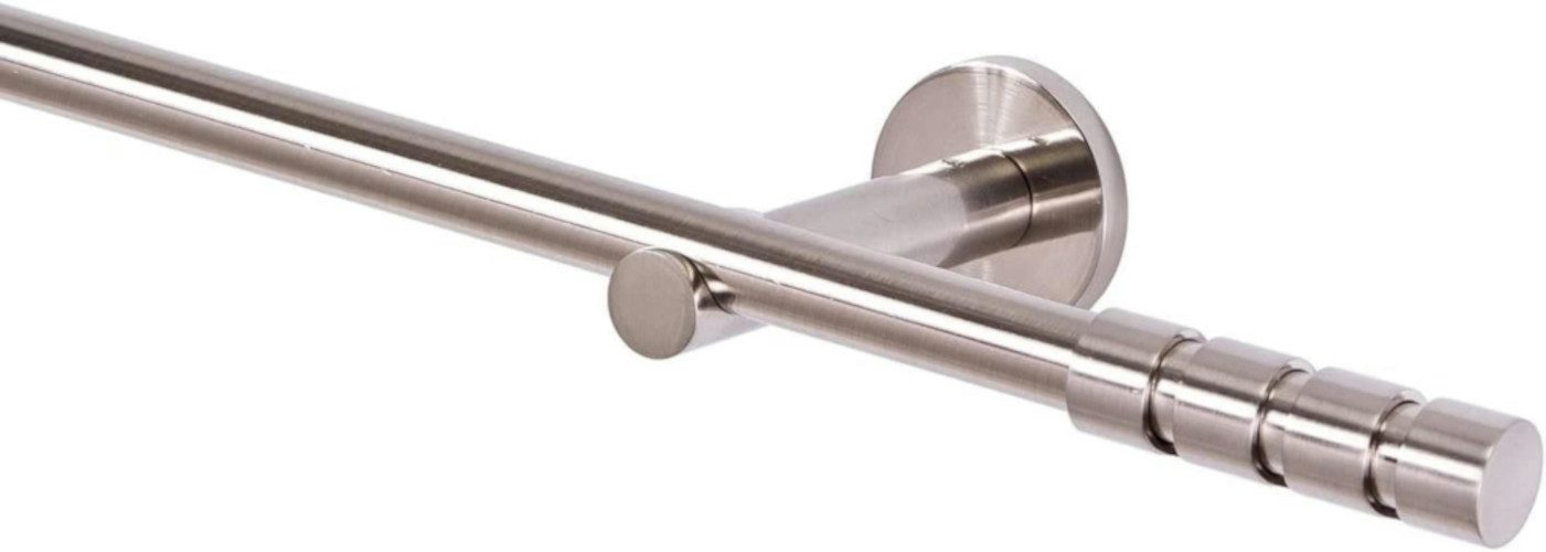 MDEKOR Gardinenstange Vorhangstange 16mm, 1-läufig, Wandmontage, günstig online kaufen