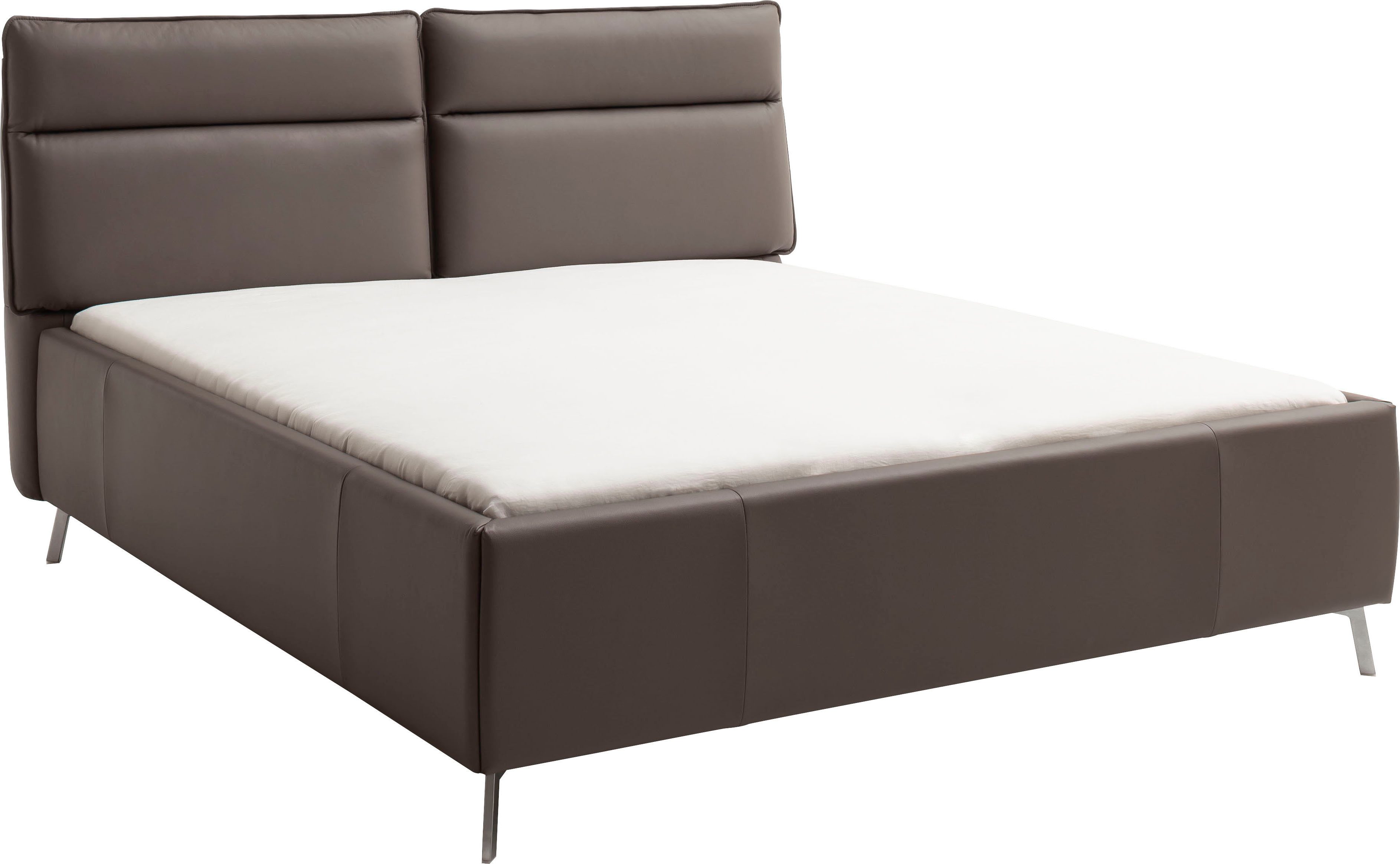 Home affaire Polsterbett Cozy Town, inkl. 7-fache Einlegetiefenverstellung & saugroboterfreundliche Höhe