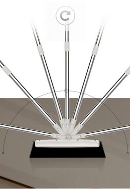 Caterize Duschabzieher Abzieher Dusche Boden,Segmentiertes Design, Verstellbare Länge (88 cm)