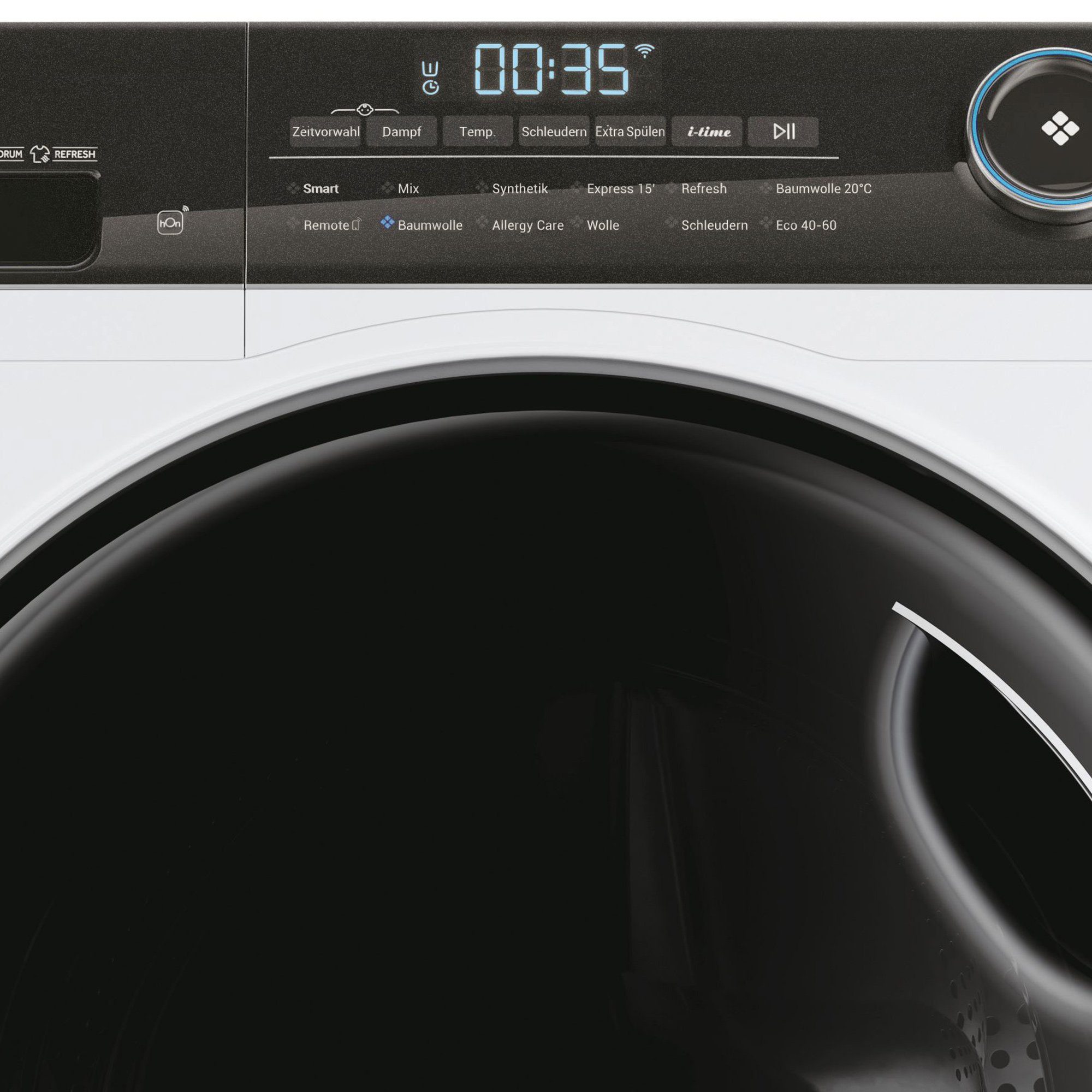 U/min, Refres i-Time, 1400 Haier HW90-B14TEAM5, kg, App, 9,00 Waschmaschine Smart hOn