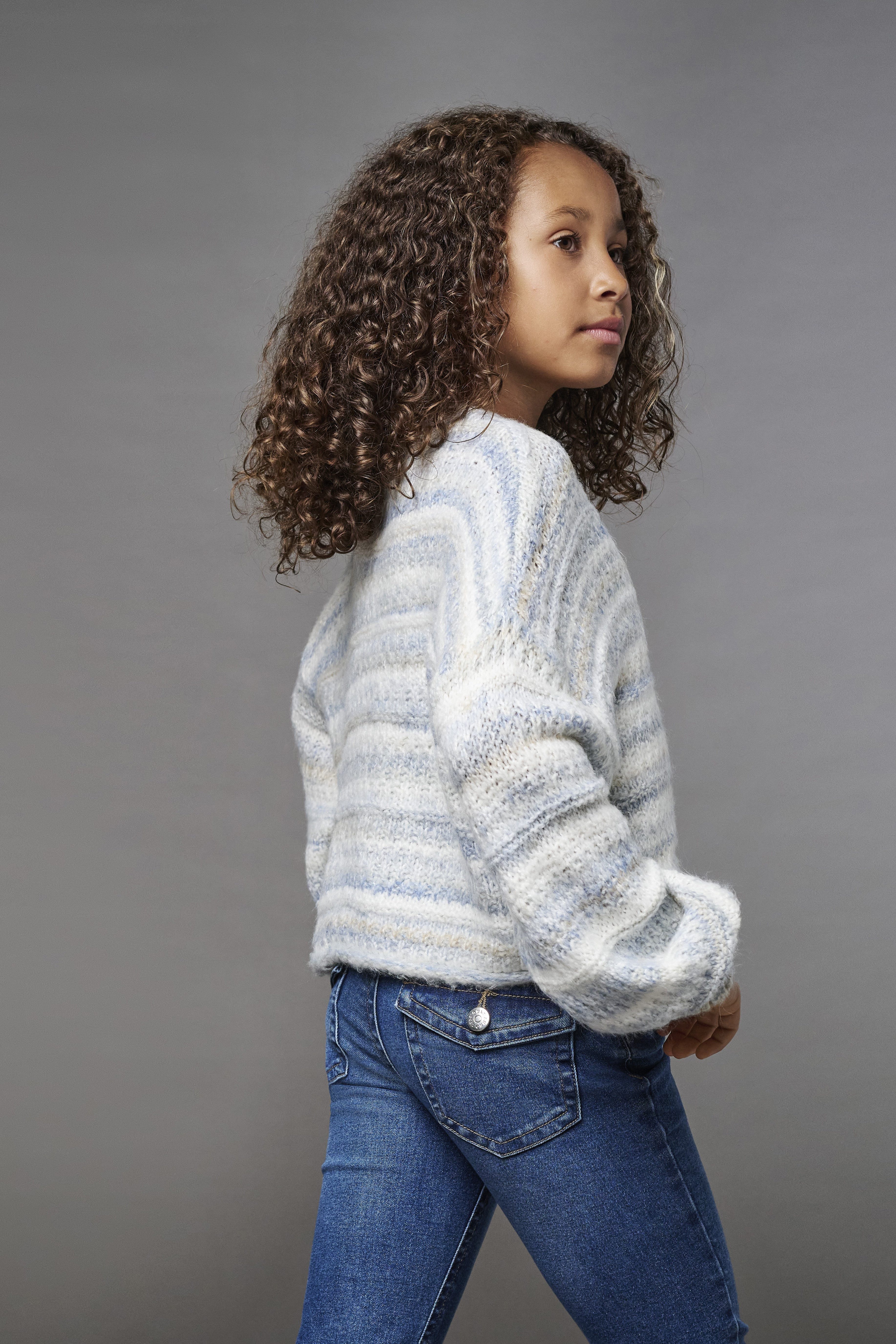 KIDS ONLY Bootcut-Jeans KOGPHOEBE LW BA POC FLA DNM MB PIM NOOS Baumwollmischung, low waist, flared fit