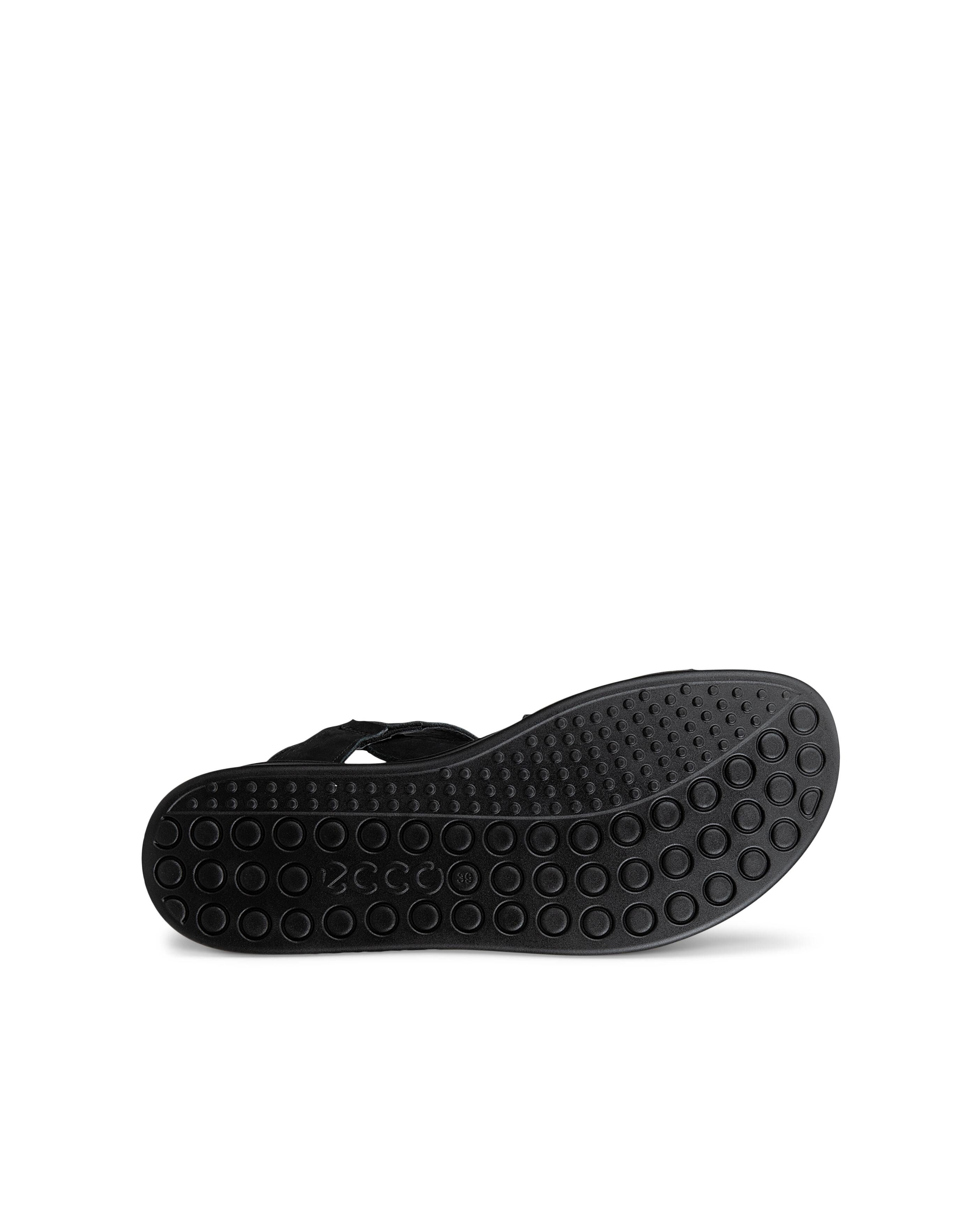 Ecco SOFT SANDAL W CROSS STRAP Sandale Riemchensandale, Sommerschuh mit praktischem Klettverschluss