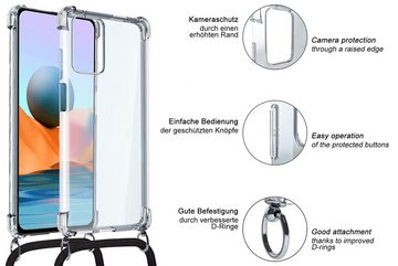mtb more energy Handykette für Sony Xperia XA1 Plus (5.5) [MK], Umhängehülle mit Metallkette [NC-136-MK]