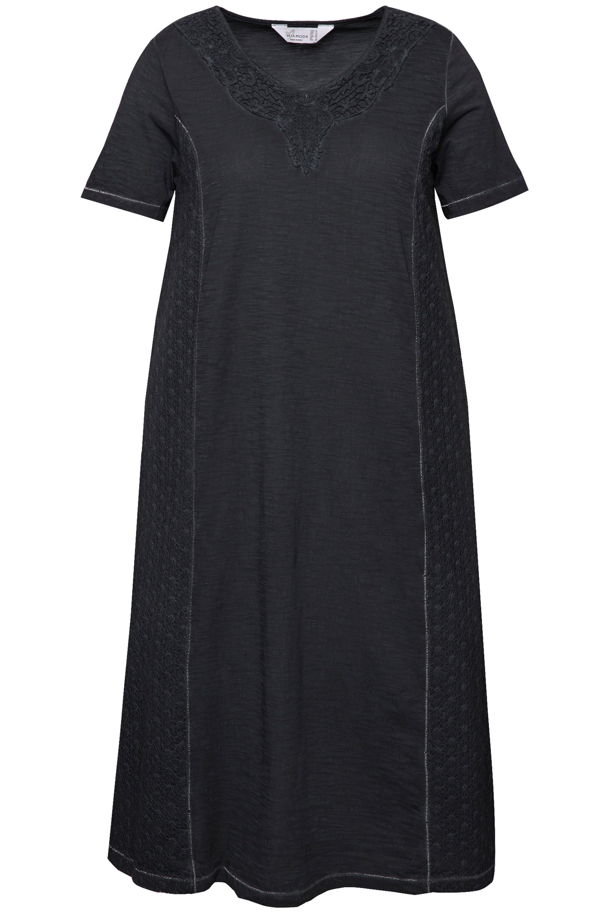MIAMODA Jerseykleid Jerseykleid A-Line cold dyed Halbarm günstig online kaufen
