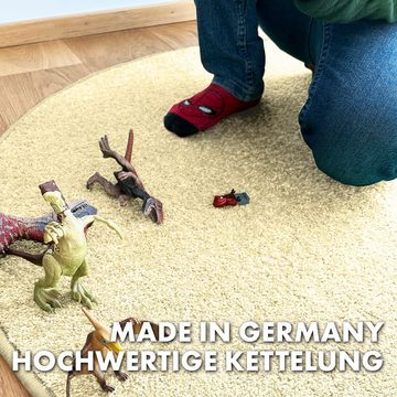 Kinderteppich Crocodile, Individuell einsetzbar, Karat, Rund, Viele Farben und Größen