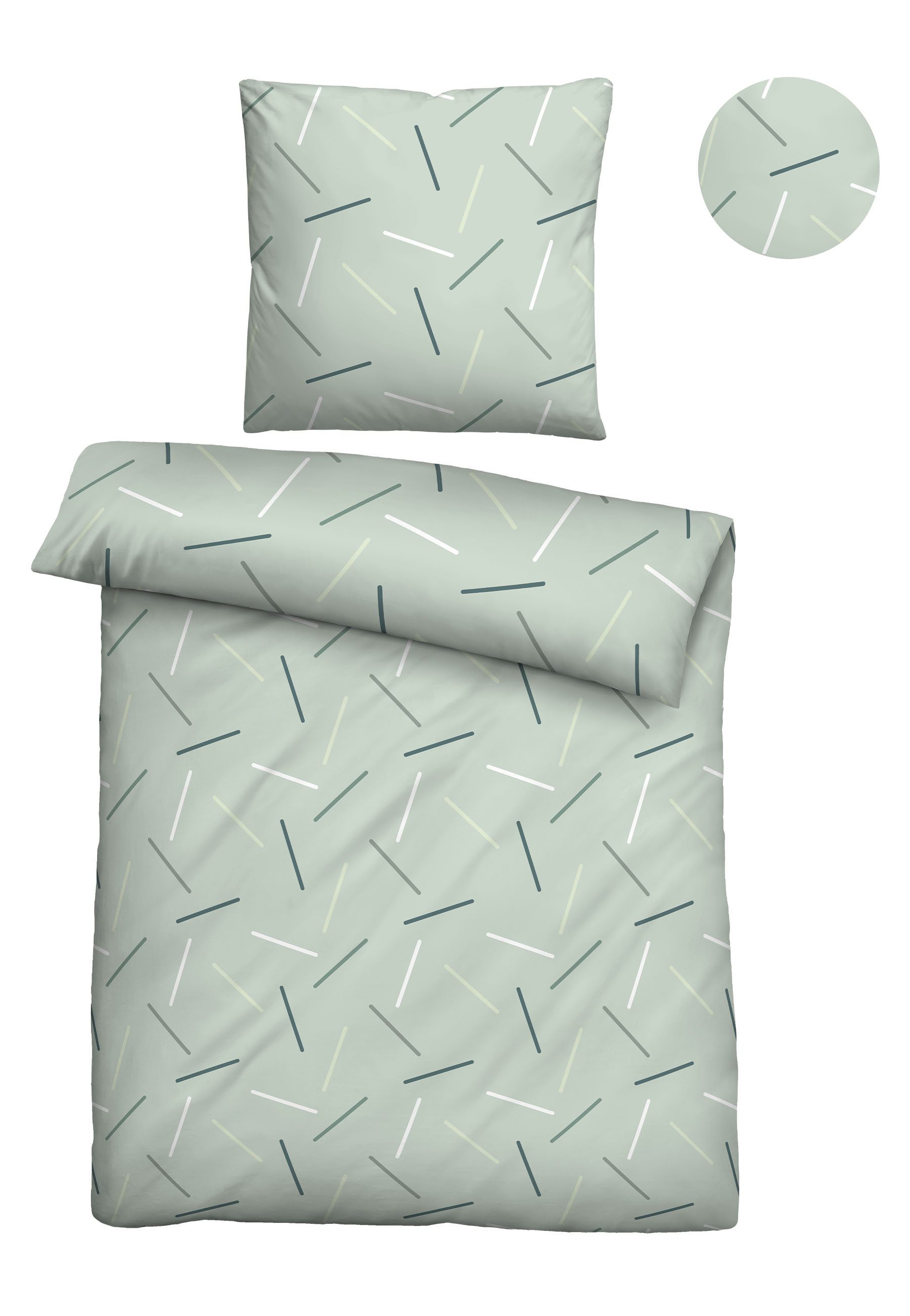Biberna Bettwäsche 0025010, Soft-Seersucker, 2 teilig, günstig online kaufen