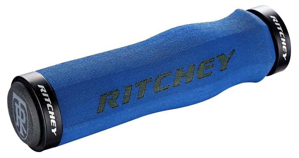Ritchey Fahrradlenkergriff Ritchey WCS Ergo Truegrip Lock-On Griff 129-33mm royal blau
