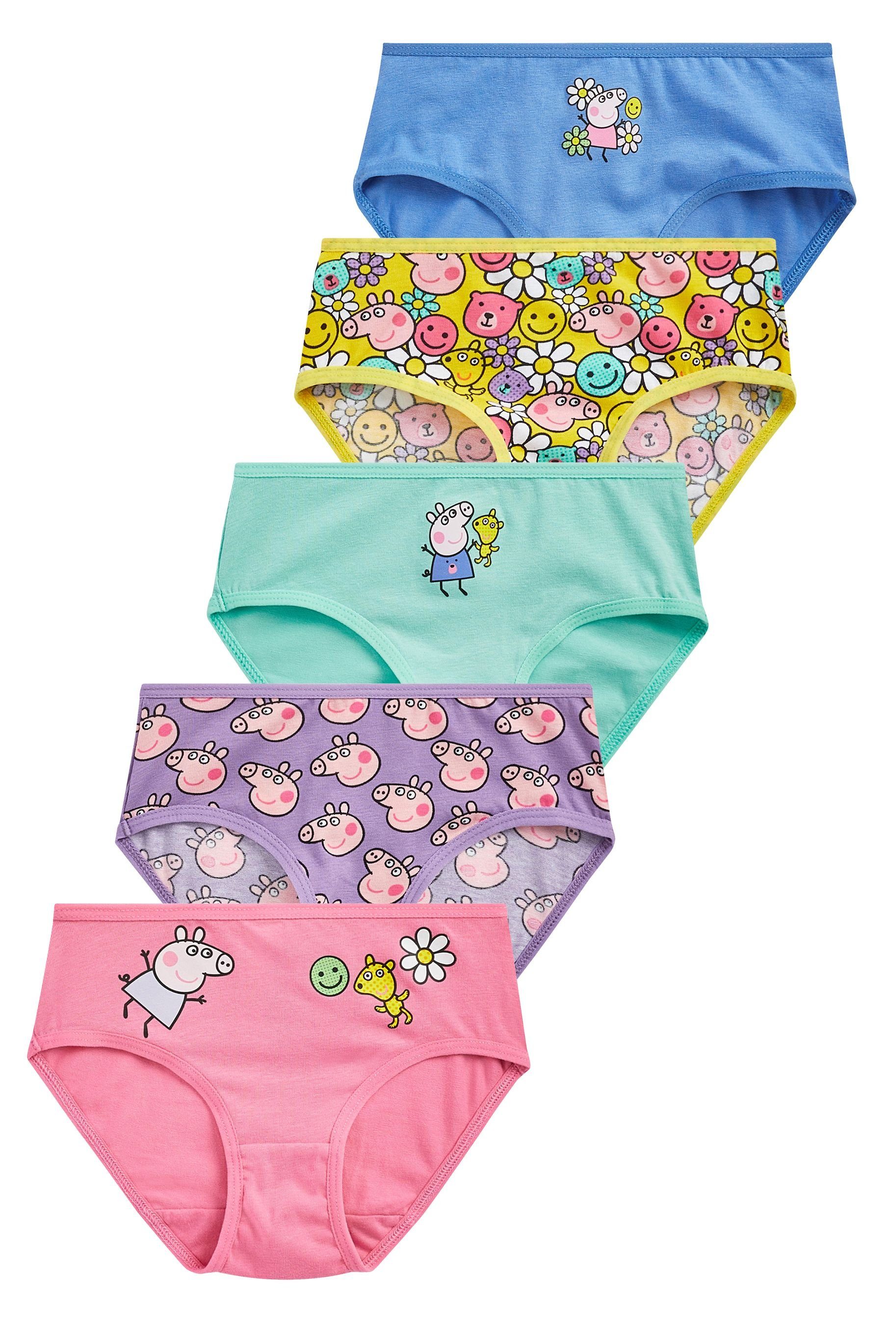 Next Slip Peppa Pig Slips im 5er-Pack (5-St) Multi Bright