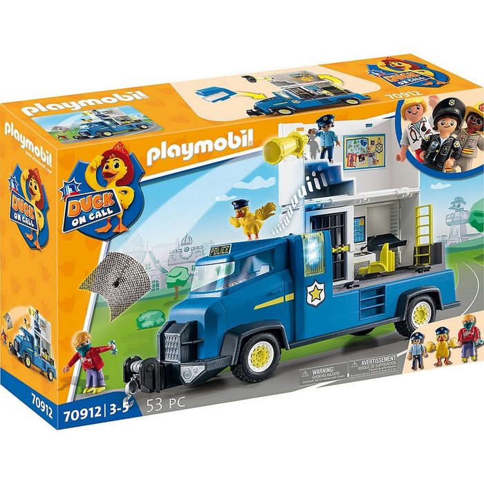 Playmobil® Spielfigur PLAYMOBIL® 70912 Duck on Call - Polizei Truck