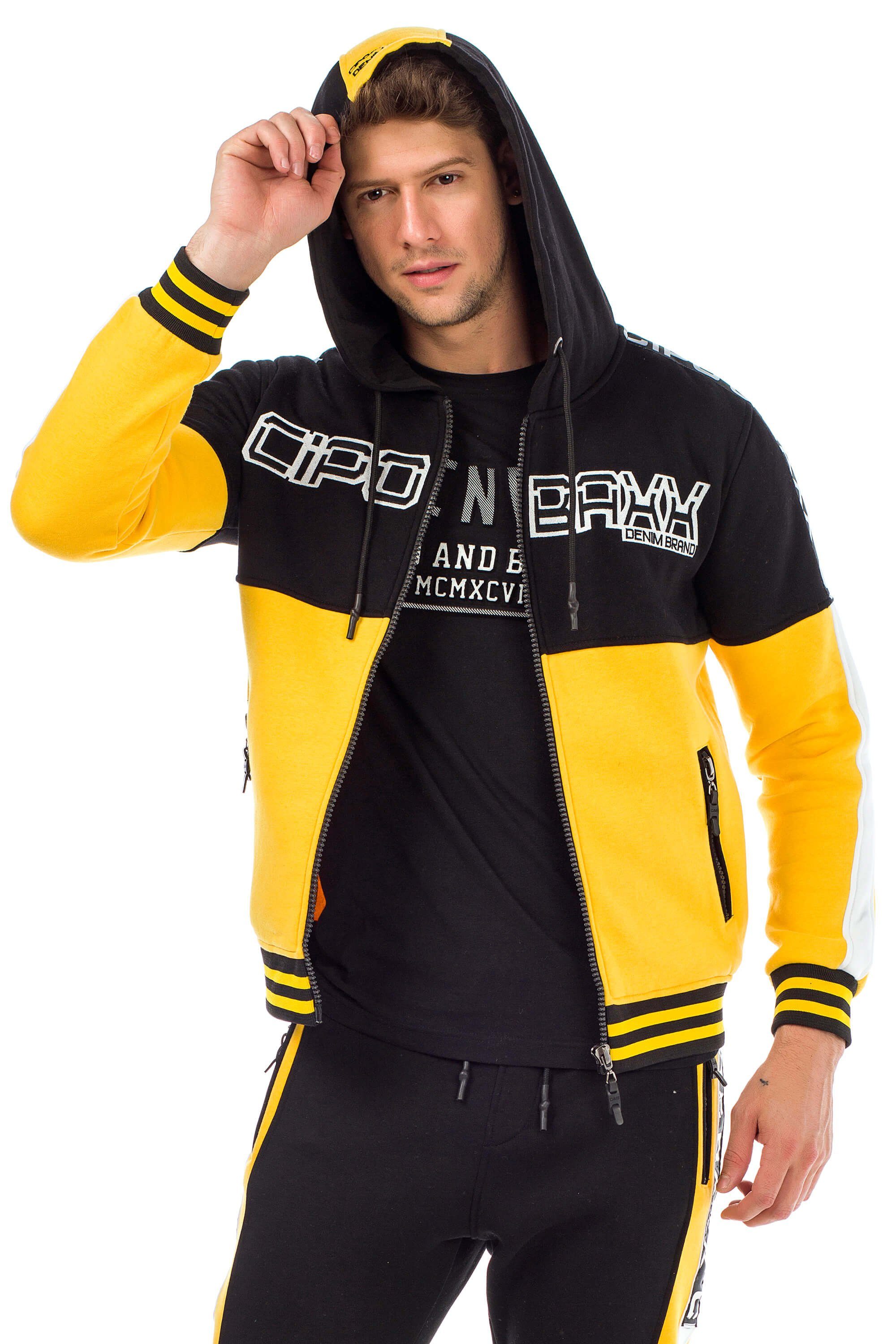 Markendruck Baxx Cipo & Sweatjacke mit