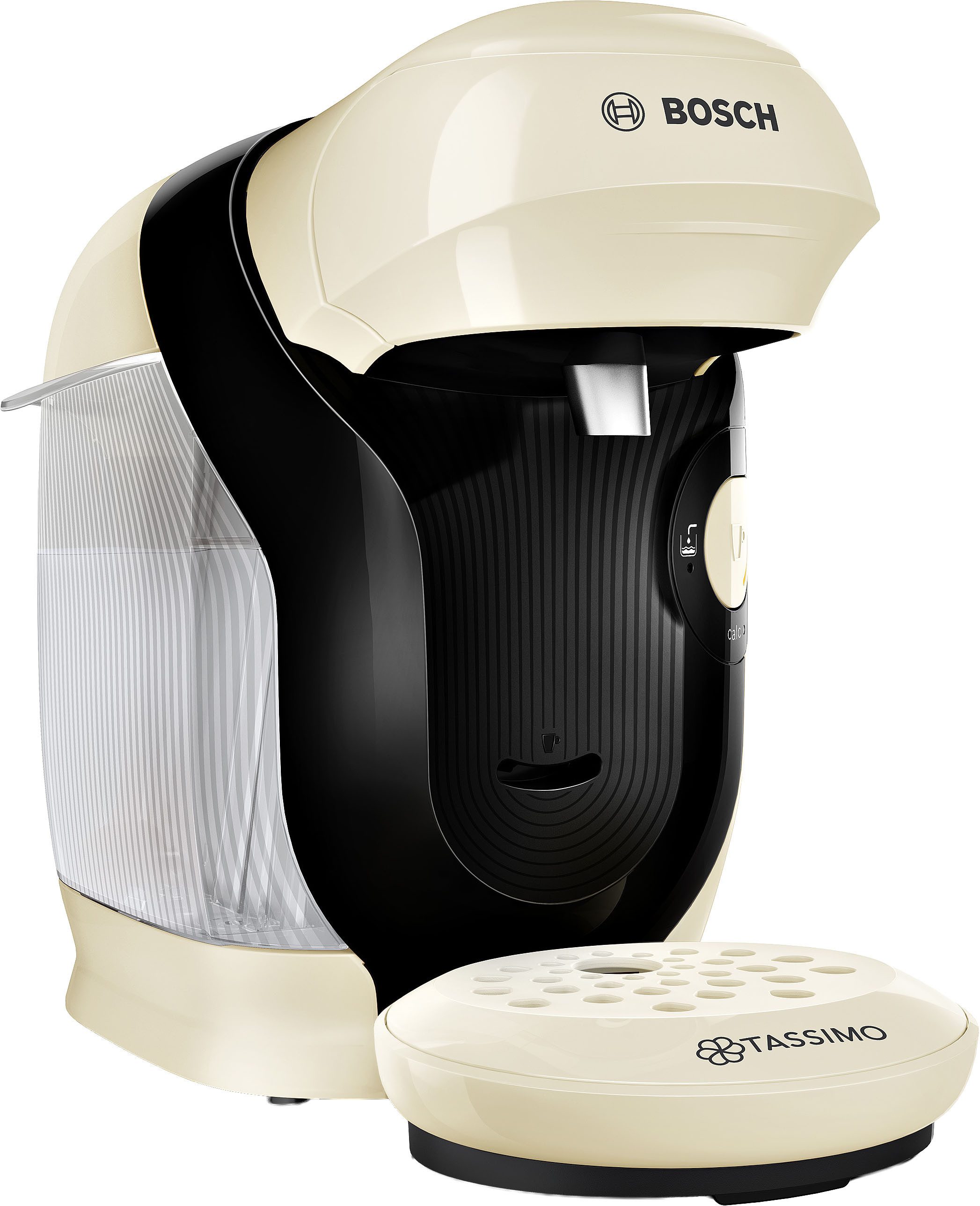 TASSIMO Kapselmaschine style friendly TAS117E, über 70 Getränke, platzsparend, geeignet für alle Tassen, Wassertank 0,7 L