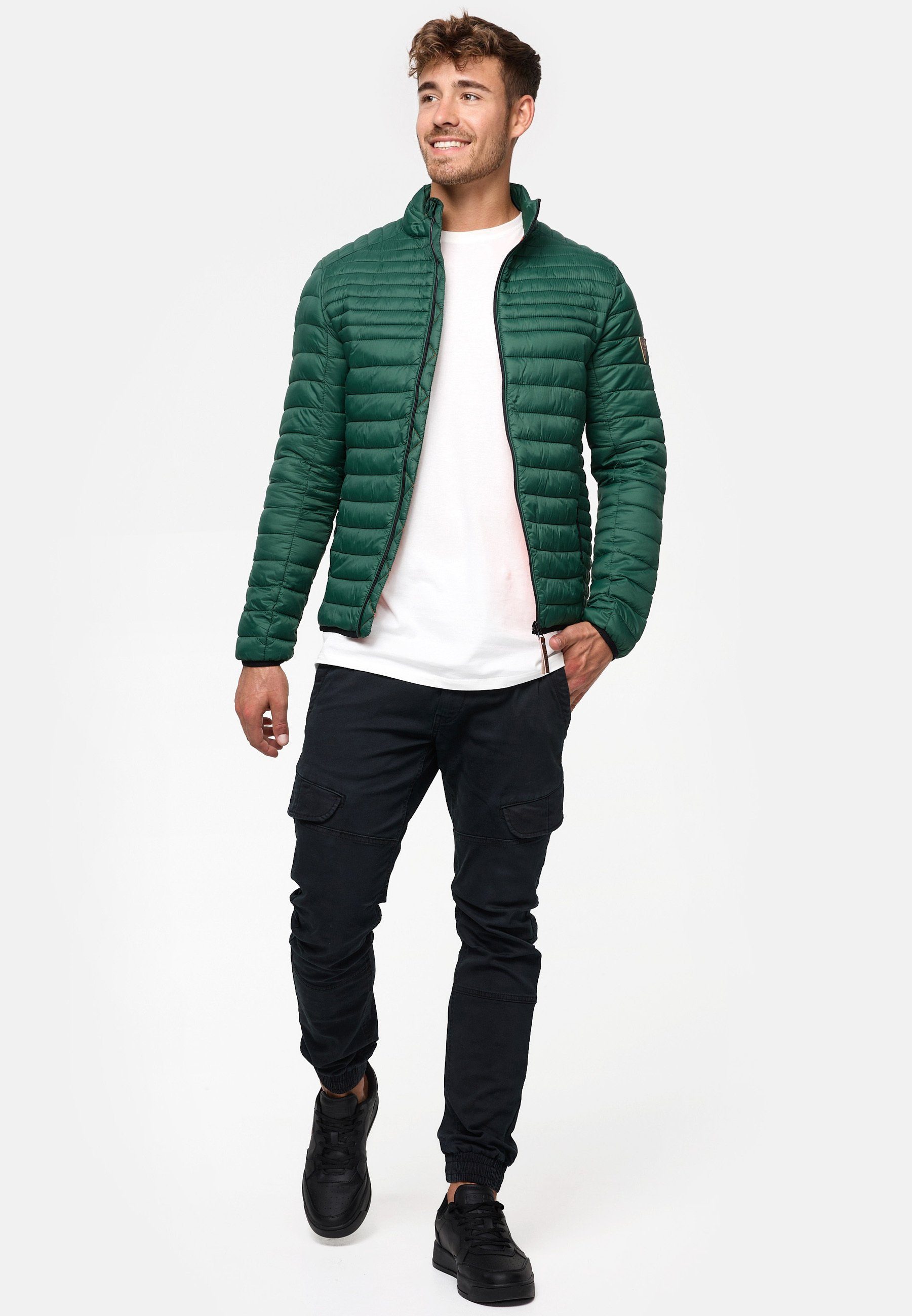 Indicode Steppjacke Islington Greener