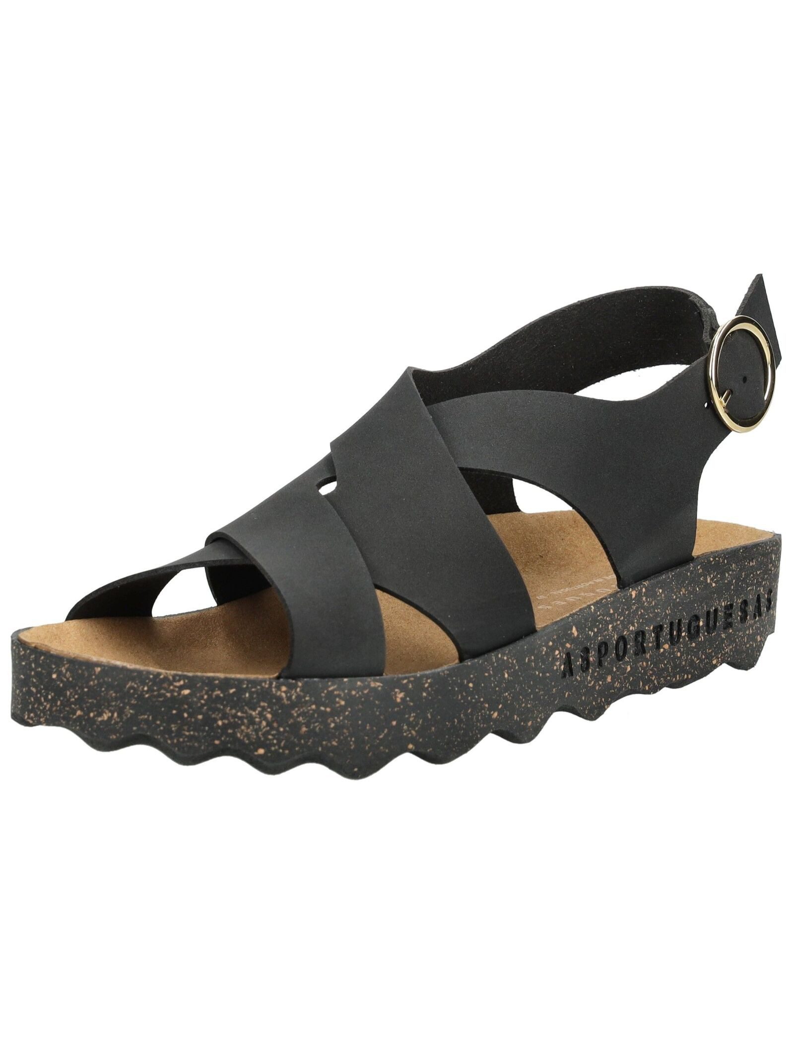 Asportuguesas Sandalen Lederimitat Riemchensandalette günstig online kaufen