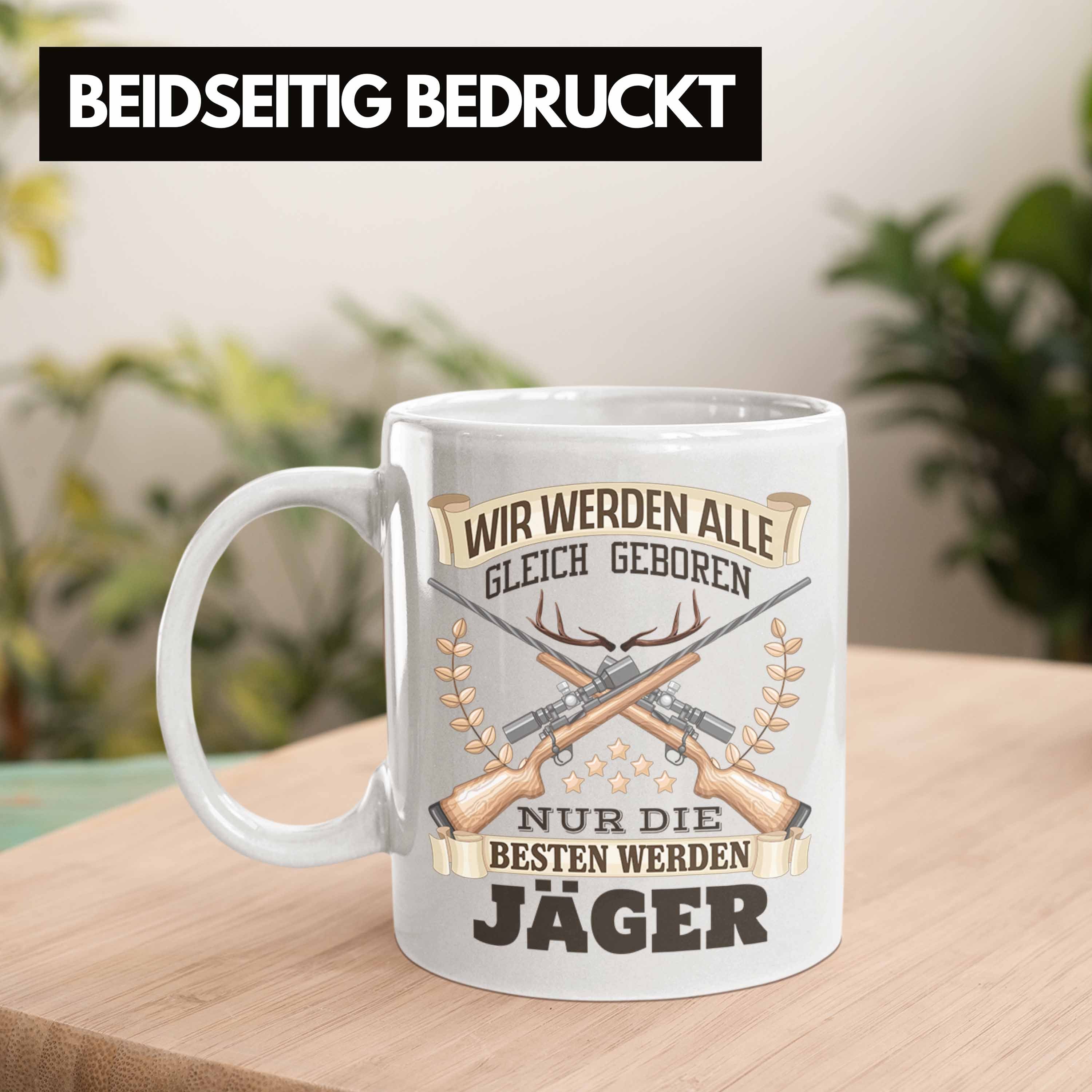 Bester Trendation Jäger Weiss Geschenk Tasse Jagd Tasse Spruch Jäger