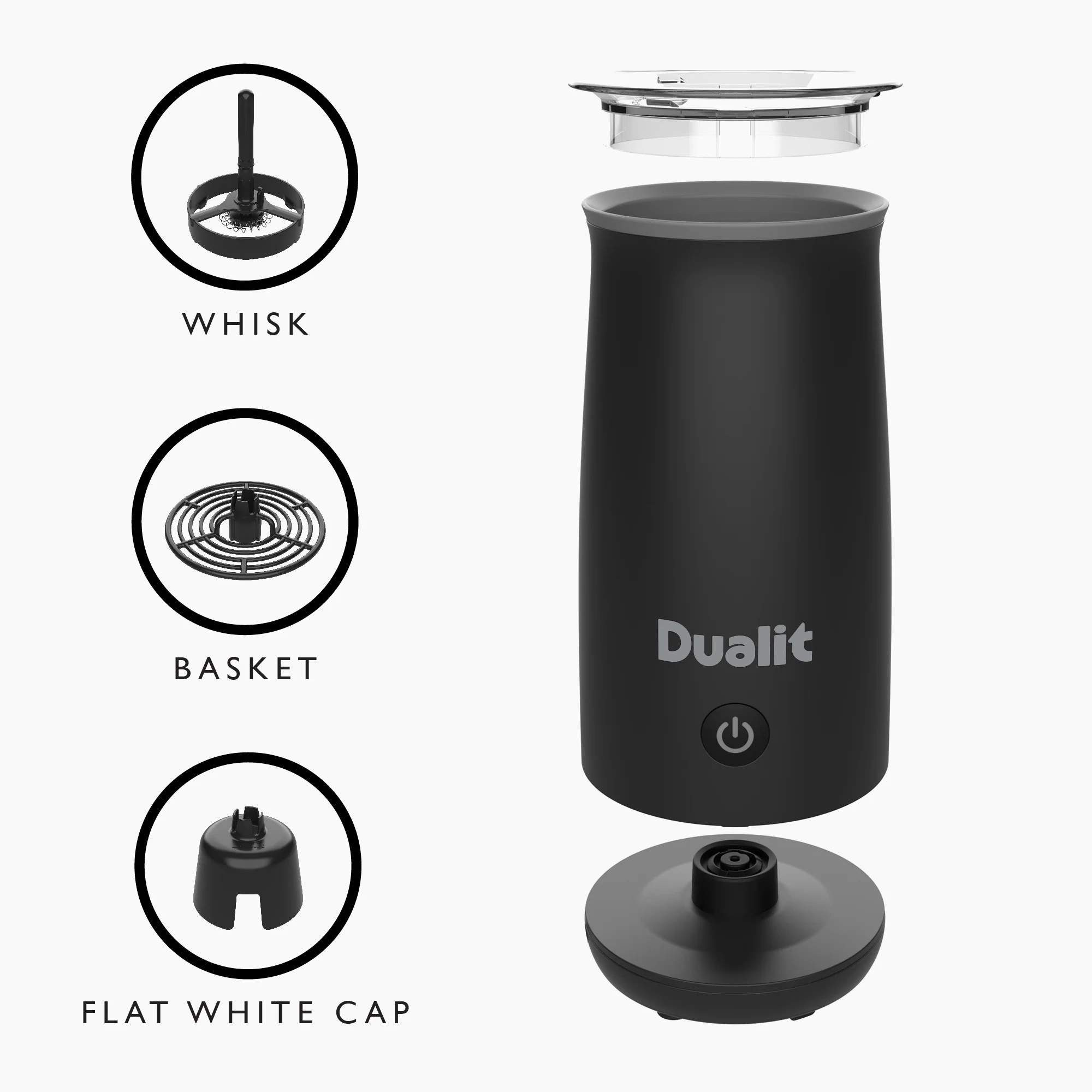 Dualit Milchaufschäumer Dualit Milch- und Schokoladenaufschäumer