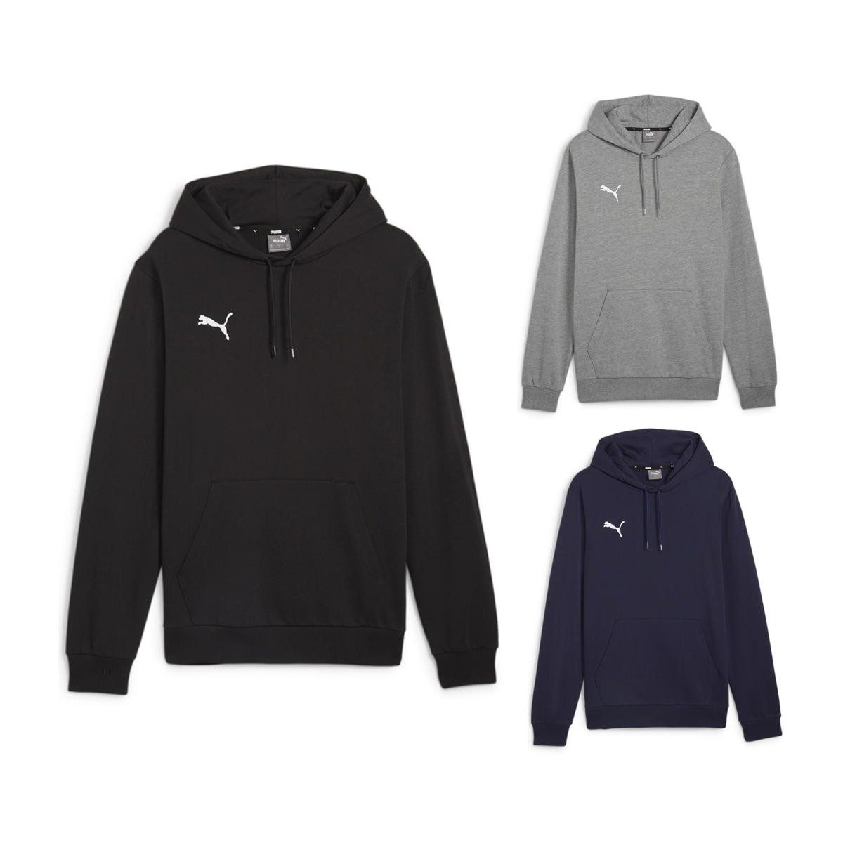 PUMA Kapuzenpullover Herren teamGOAL Casuals Hoody 3er Pack (Pack, 3 Stück)