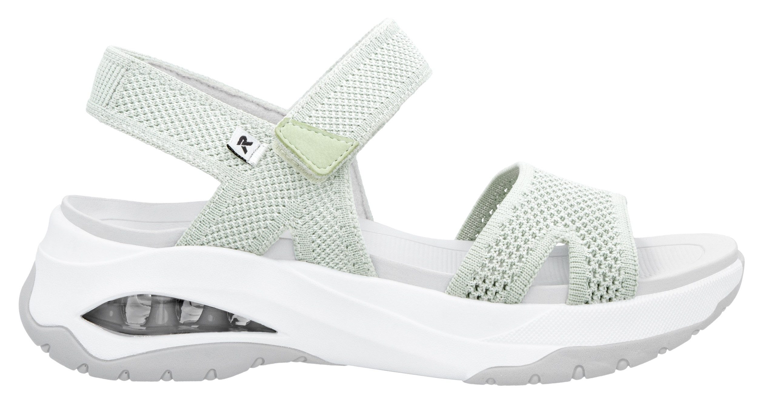 Rieker Sport Byron Bay Sandale, Sport-Sandale, Sommerschuh, Outdoorsandale mit weichem Fußbett