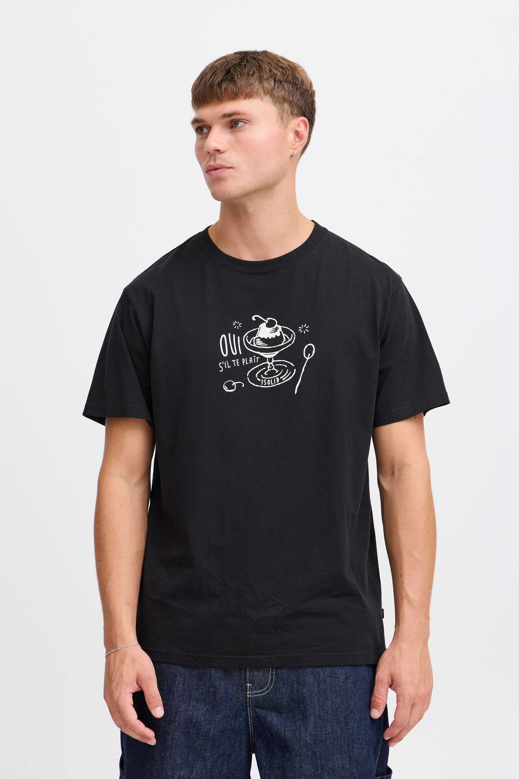 !Solid T-Shirt SDNolan Lässiges T-Shirt mit Print