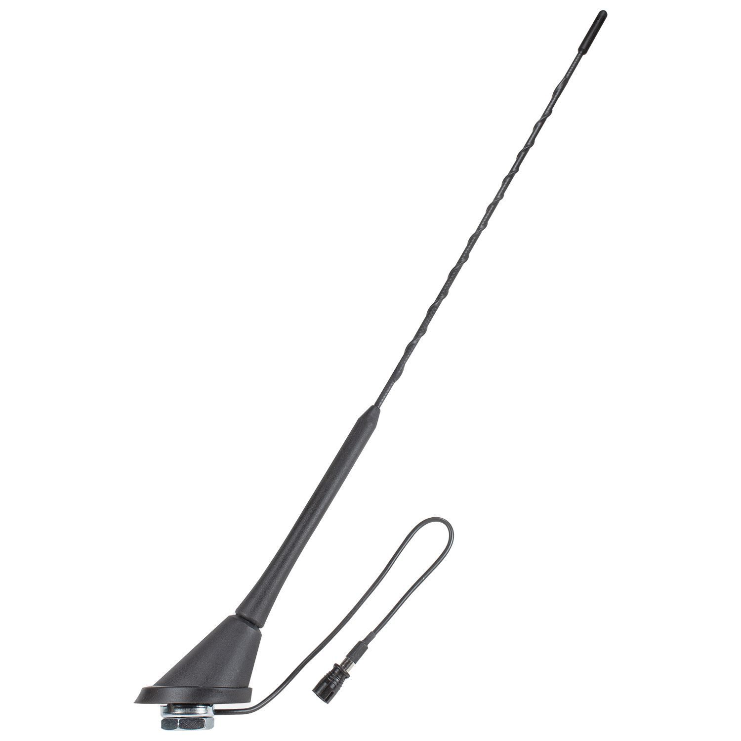 tomzz Audio KFZ Antenne Dachantenne 16V Verstärker RAKU 2 II passt für Audi Opel S Autoradio-Ersatzantennenstab