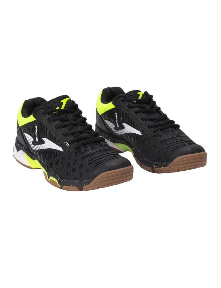 Joma Hallen-Indoorschuhe V.Impulse 2401 schwarz/lime Herren Badmintonschuh