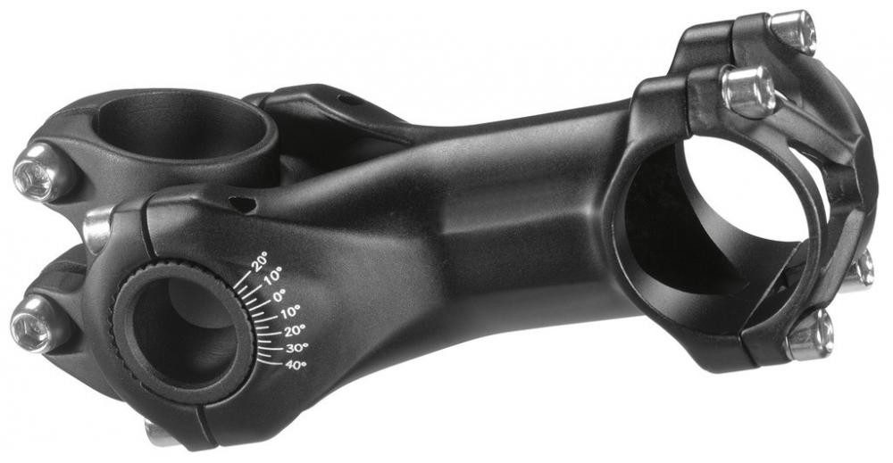Ergotec Fahrradlenker Ergotec Vorbau Swell RE 31,8 mm 140 mm schwarz Level 6