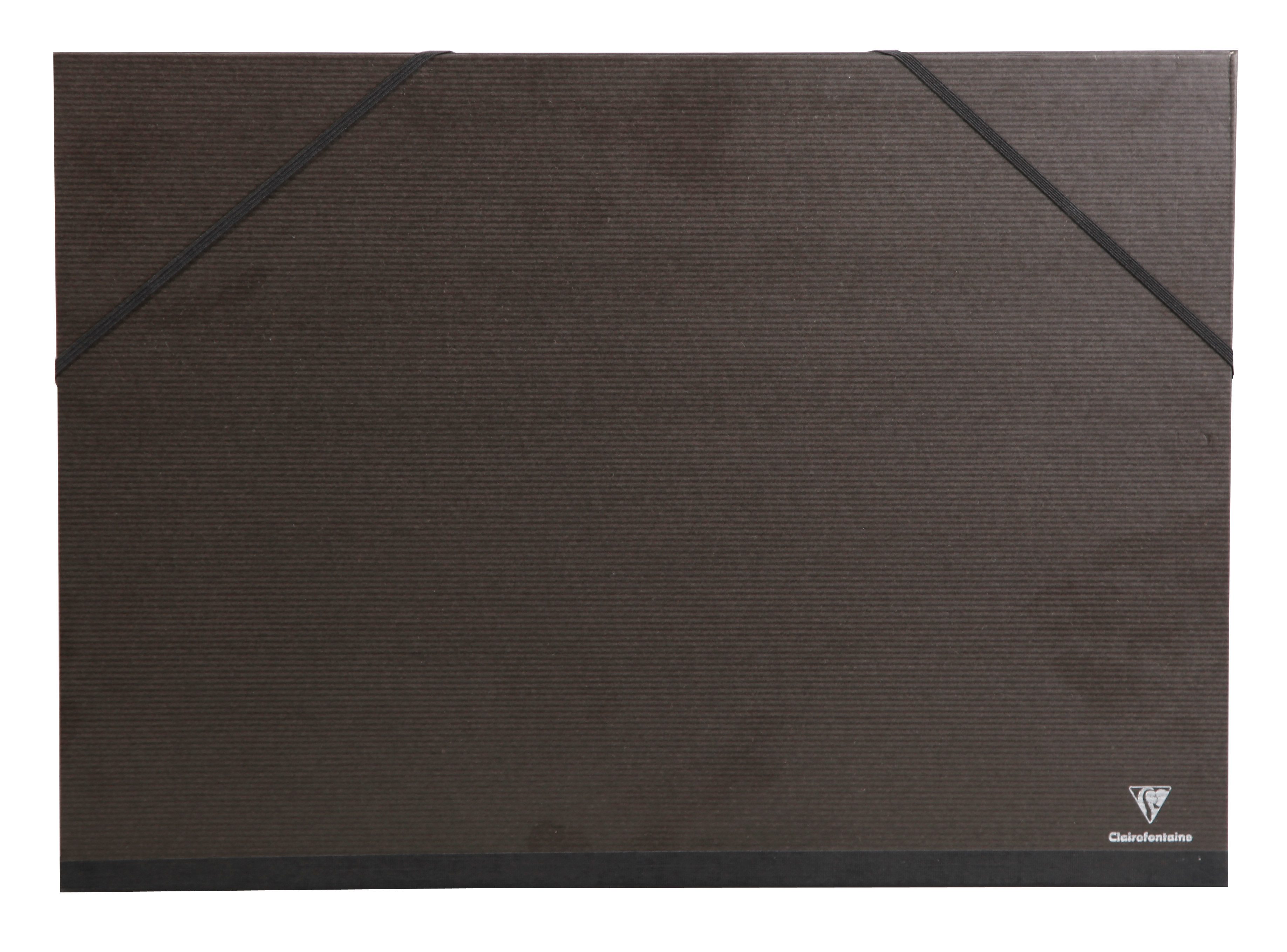 Organisationsmappe Clairefontaine Zeichenmappe 52x72 Kraft Innenklappe sw