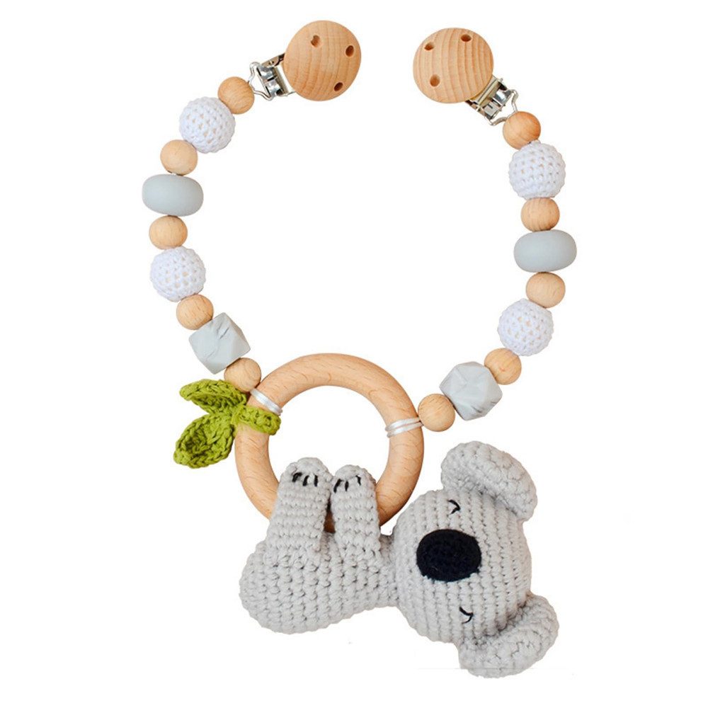 CLTYQ Kinderwagenkette Baby Mobile Kette mit niedlichen Figuren zum Aufhängen an Kinderwagen, Kinderwagen Zubehör für Babys und Kinder ab 0+ Monaten