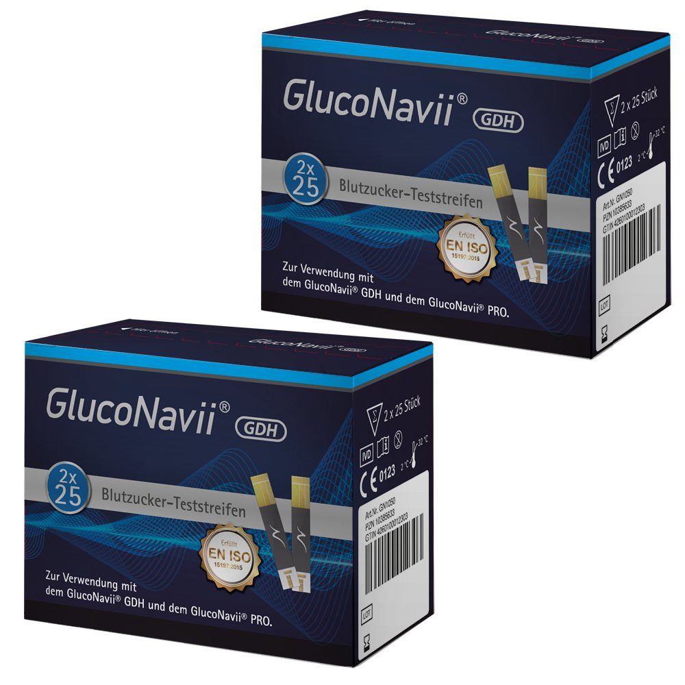 SD GLUCO NAVII Blutzucker-Teststreifen Pro, Diabetes Tetsteifen, 100-tlg., Für das Gluco Navii Pro