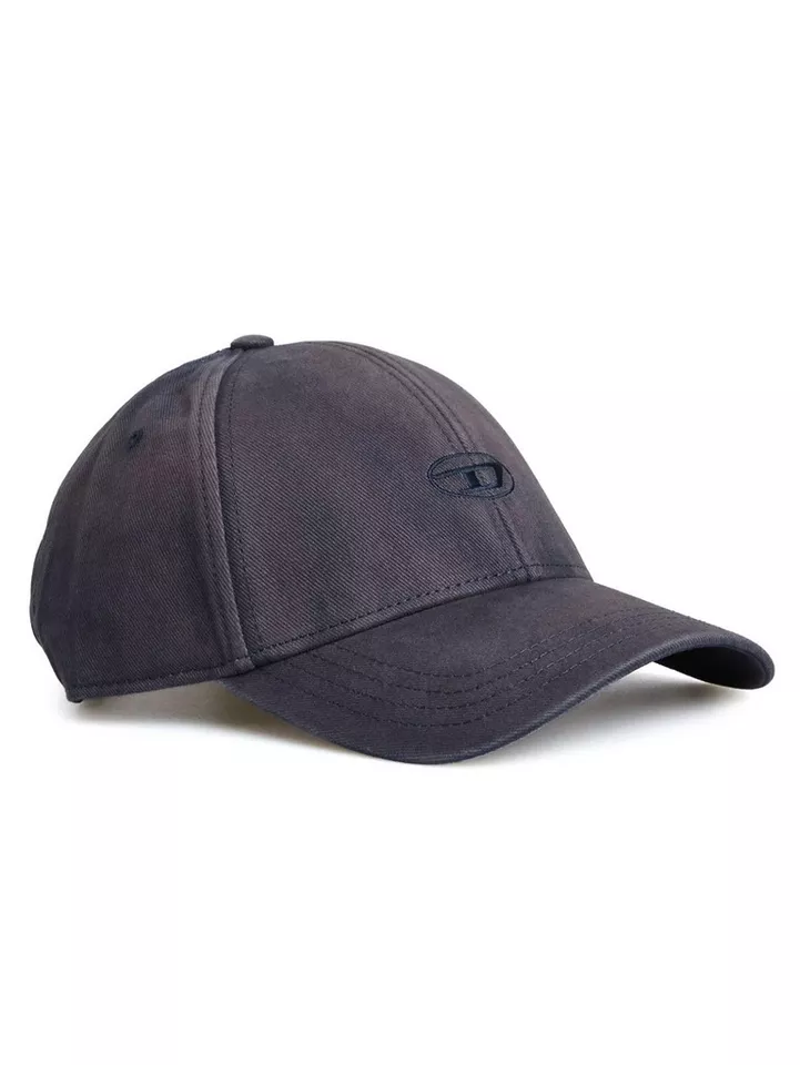 Diesel Baseball Cap Verblasste Optik mit Diesel Logo-Stickerei - C-RUN-WASH Schnallenverschluss
