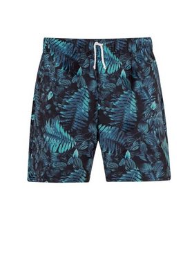 Trigema Shorts TRIGEMA Bade-/Freizeitshorts mit Druckmotiv (1-tlg)