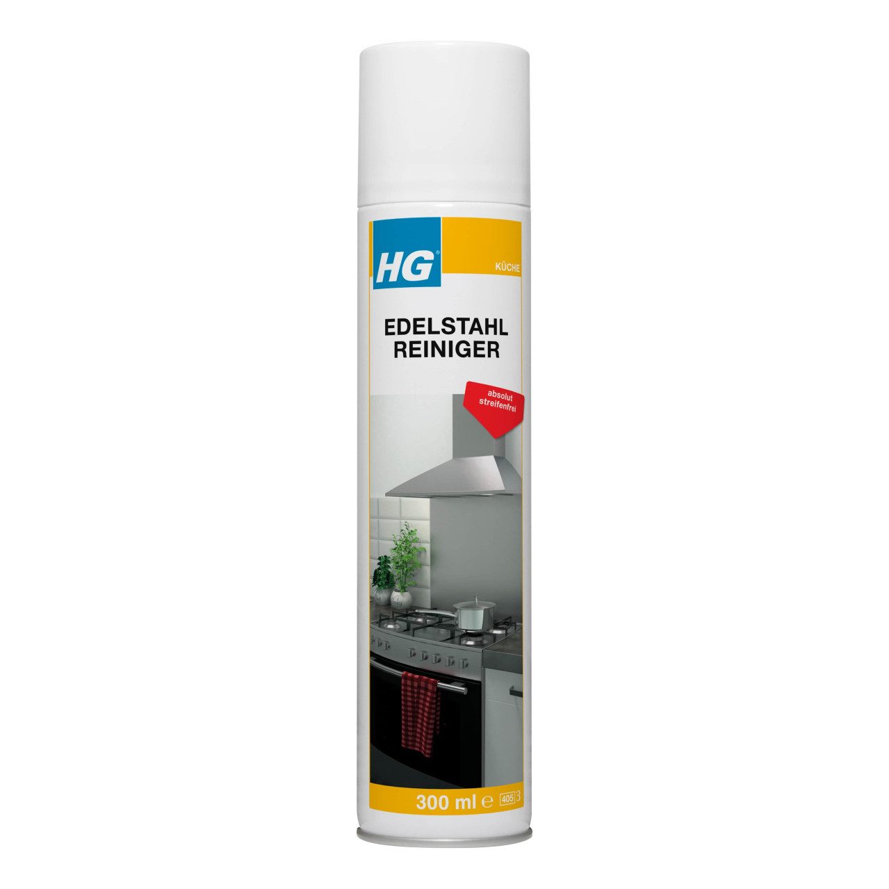 HG International B.V. HG Edelstahl Reiniger 300 ml Очиститель нержавеющей стали