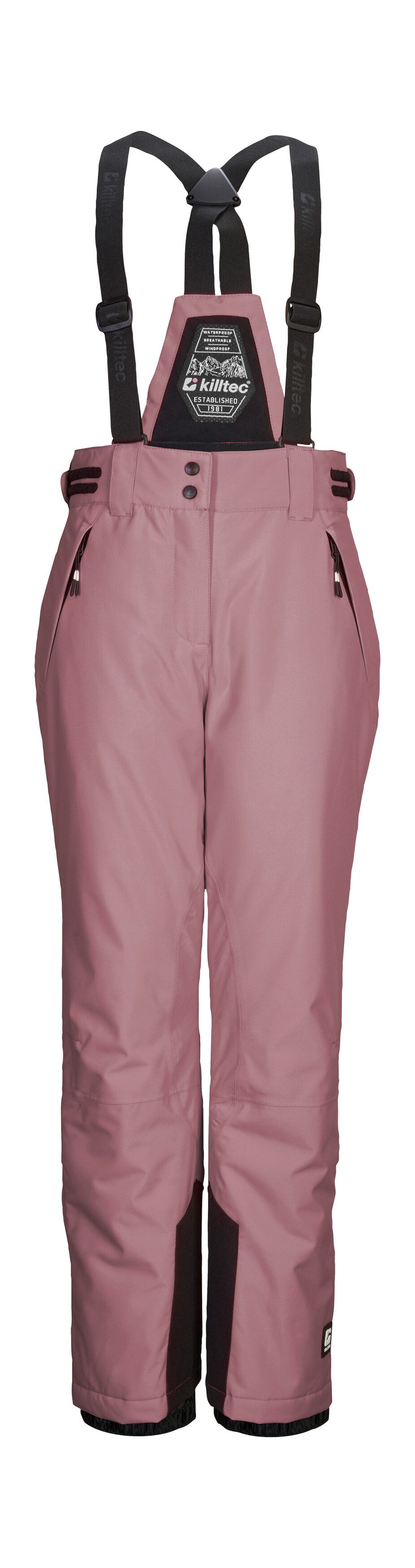 Killtec Skihose KSW 213 GRLS SKI PNTS Wasserdichte, atmungsaktive Skihose mit verstellbarer Taille