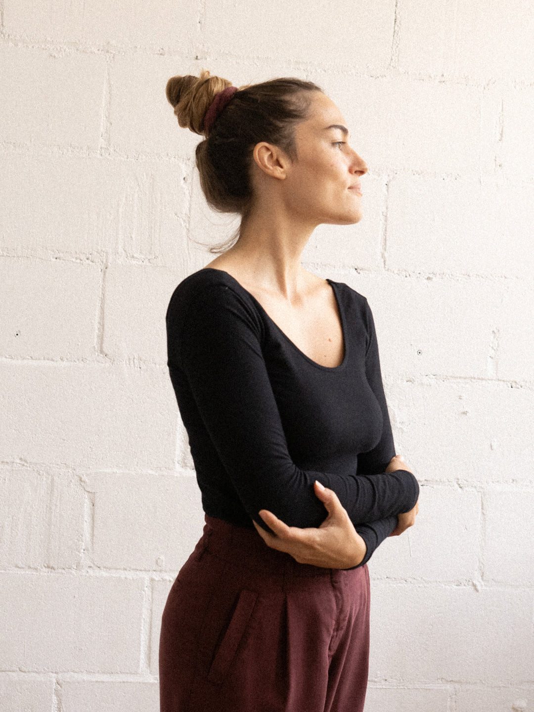 TWOTHIRDS Sweatshirt Trundy - Black Veganer günstig online kaufen