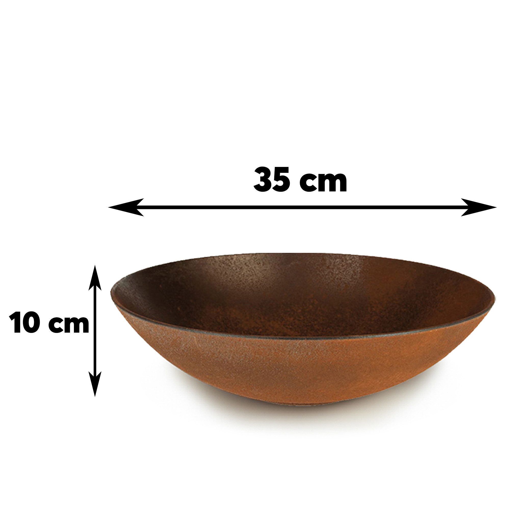 matches21 HOME & HOBBY Blumentopf Flache Pflanzschale für draussen Dekoscha günstig online kaufen