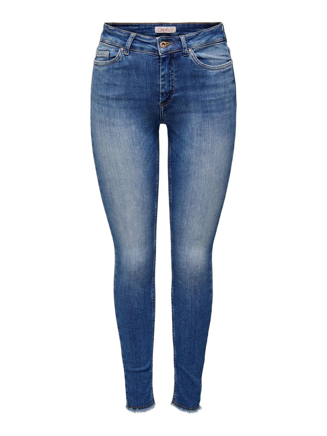ONLY Stretch-Jeans ONLBLUSH MID SK ANK RW DNM REA1319 günstig online kaufen
