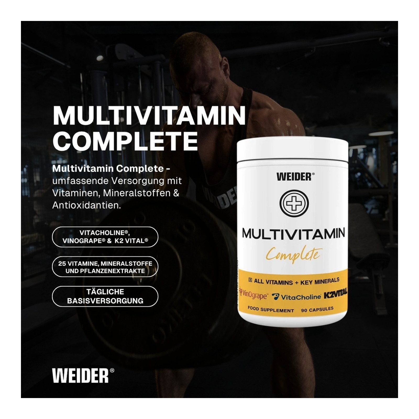 WEIDER® Weider Multivitamin Complete Kapseln