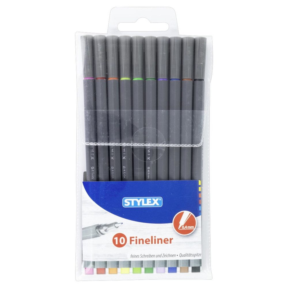 Stylex Fineliner Stylex - Fineliner - 10er Etui