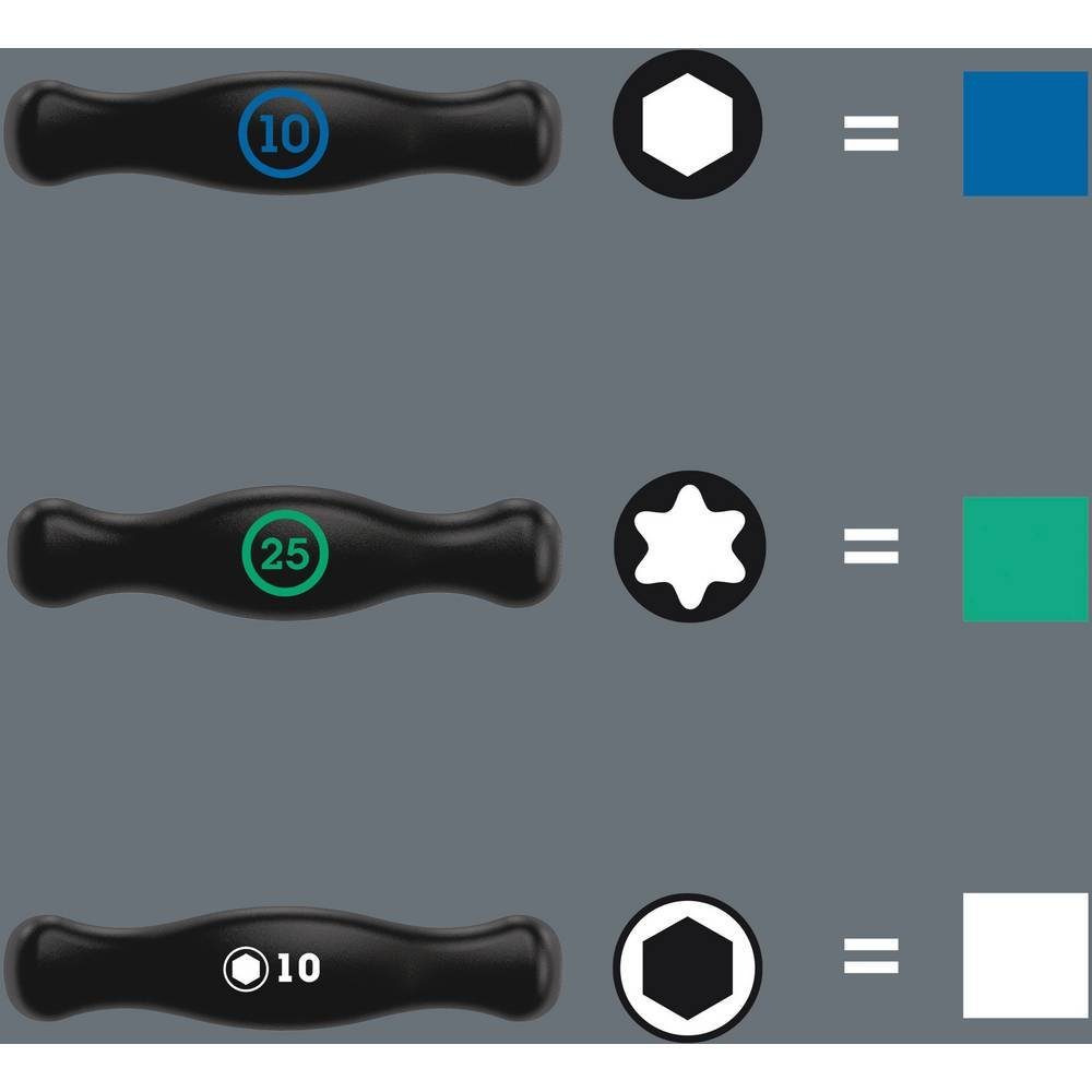 Steckschlüssel Quergriff-Steckschlüsselschraubendreher Wera