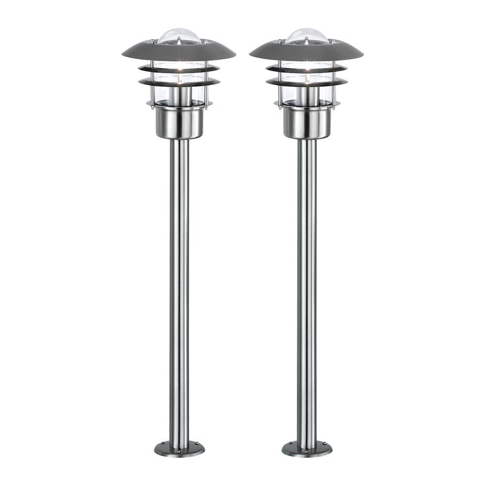 etc-shop Außen-Stehlampe, Leuchtmittel nicht inklusive, Stehleuchte Außenleuchte Terrassenlampe Gartenbeleuchtung Laterne