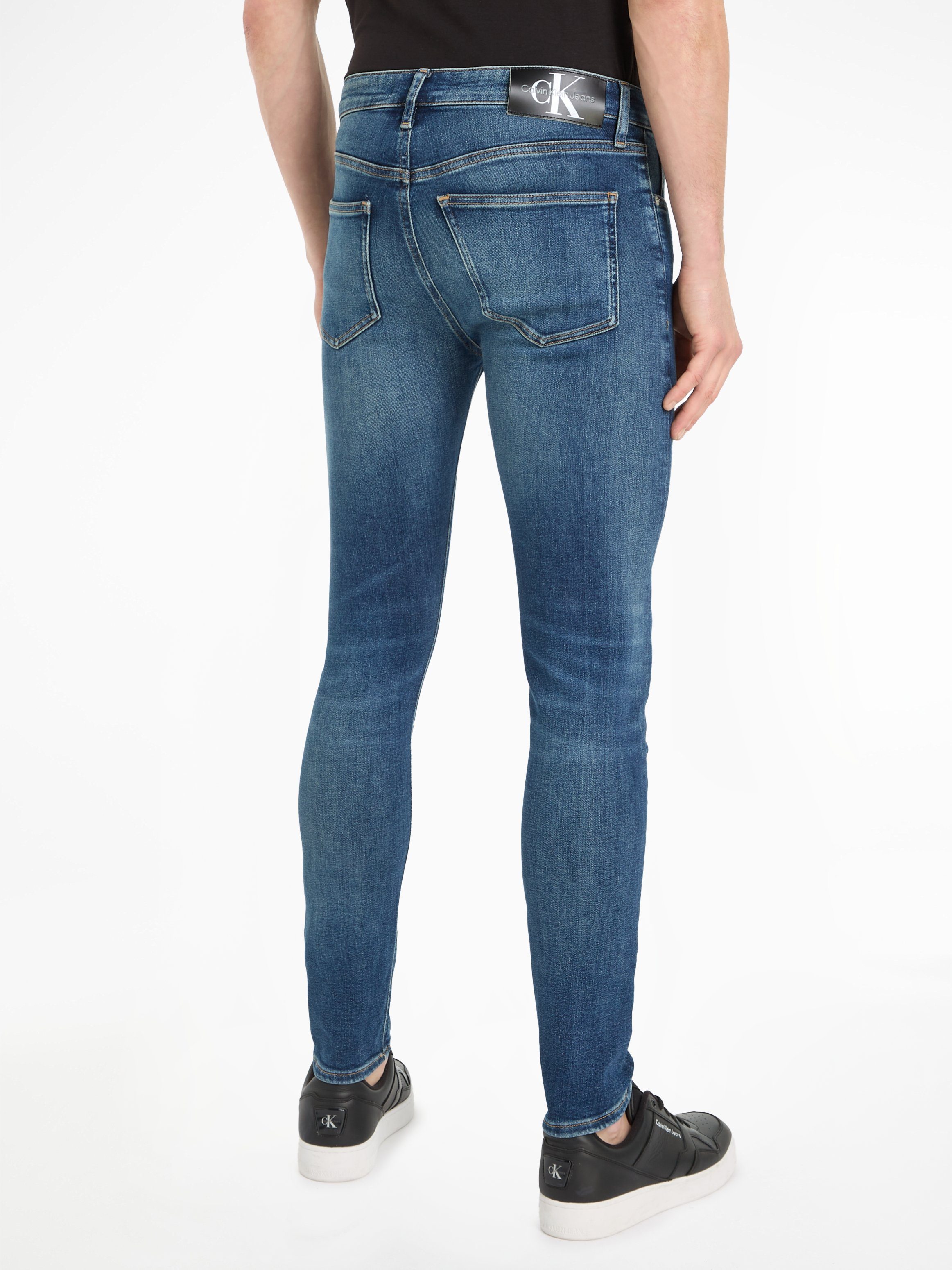 Skinny-fit-Jeans Klein SKINNY Denim Jeans Dark Calvin