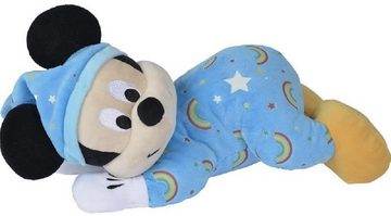 Disney Kuscheltier Mickey Mouse Kuscheltier Plüschtier 30 cm leuchtet im Dunkelen (1-St), Super weicher Plüsch Stofftier Kuscheltier für Kinder zum spielen