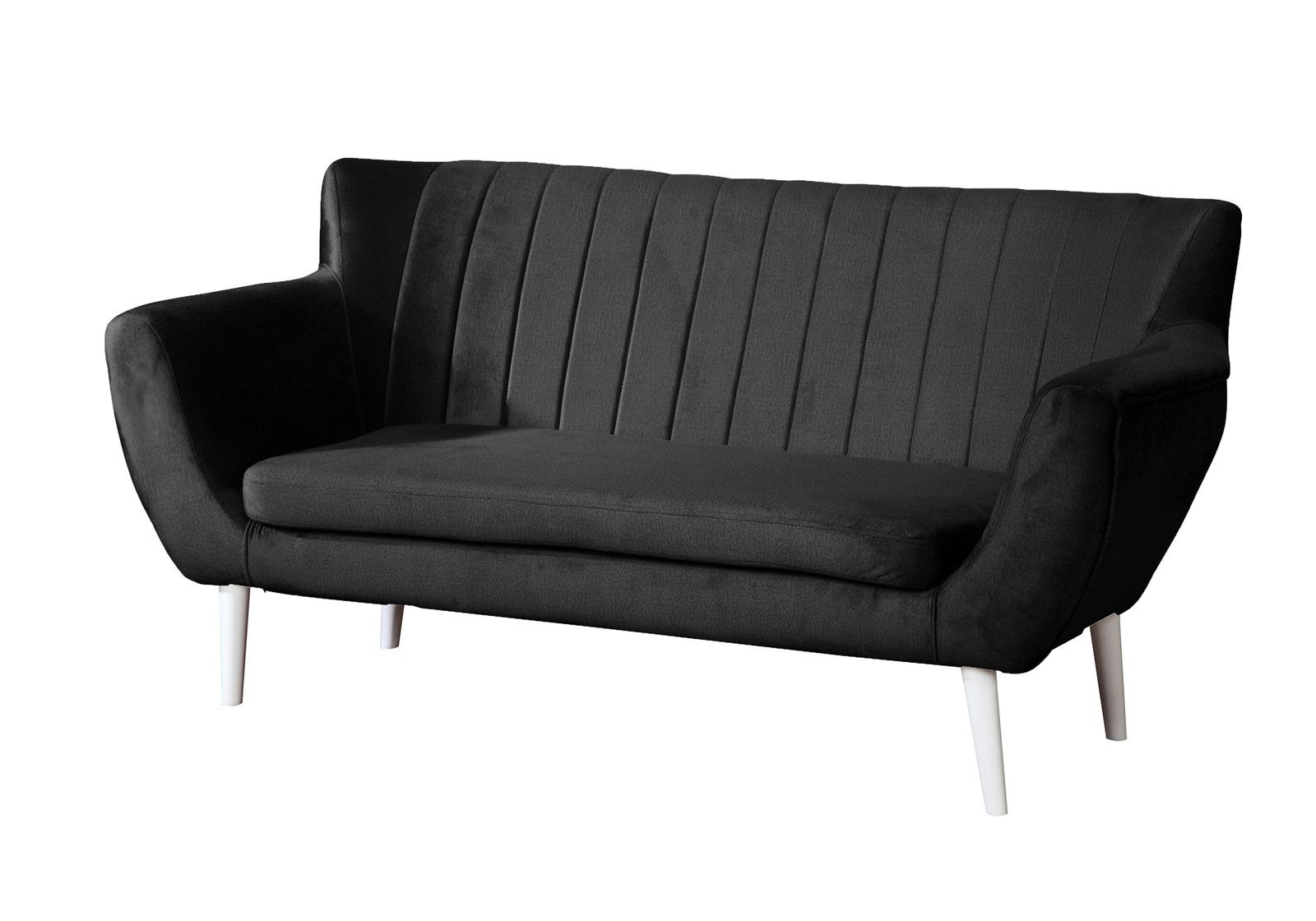 Compleo 2-Sitzer Sofa mit hohen Beinen, günstig online kaufen