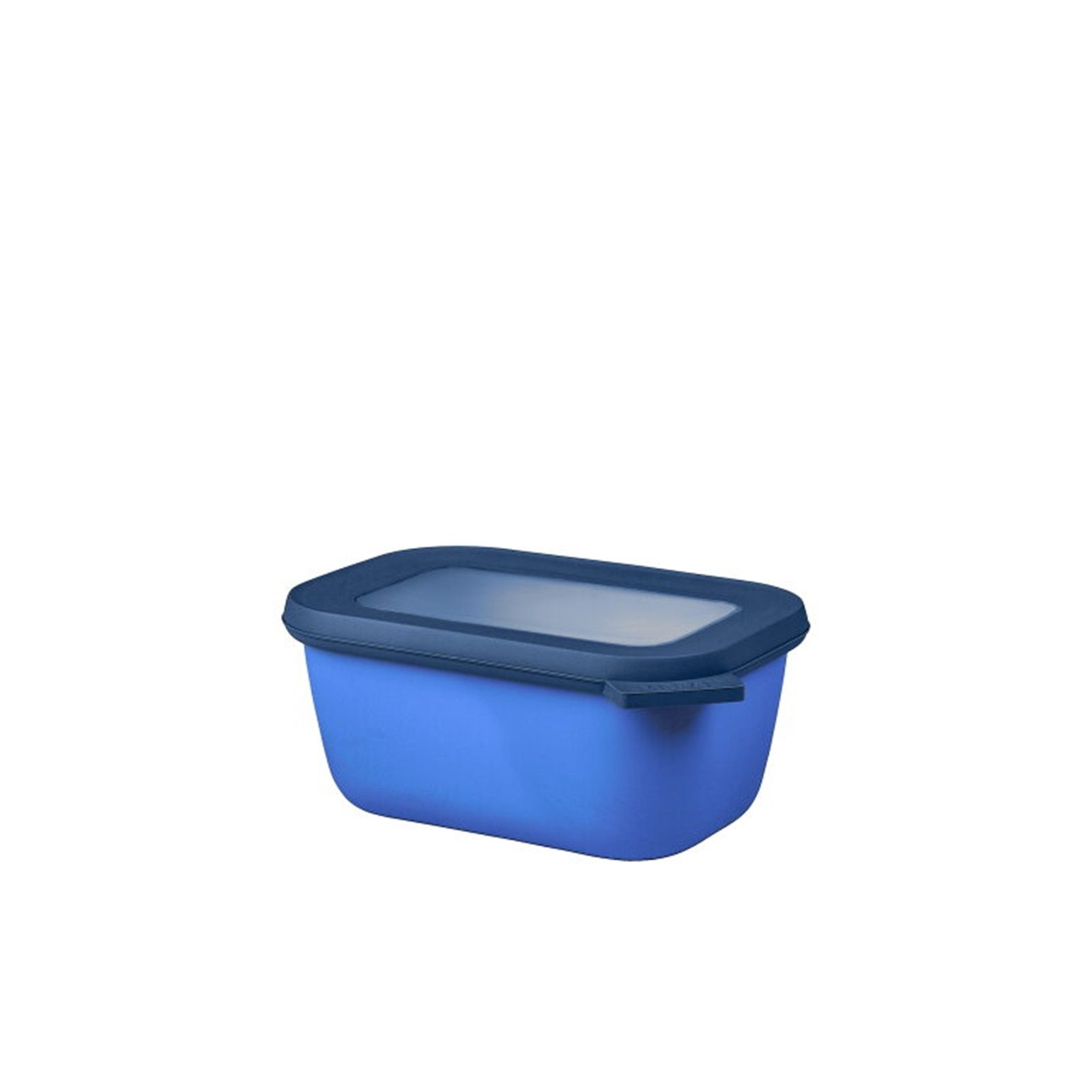 Mepal Frischhaltedose Multischüssel rechteckig Cirqula 0,75 Liter, Polypropylen, Thermoplastische Elastomere, (1-tlg), Frischhaltedose Vivid Blue