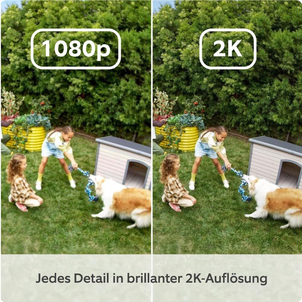 Ring Überwachungskamera Außenkamera Plus Akku (Outdoor Camera Plus Neueste Generation) (Außenbereich, Innenbereich, 2K-Weitwinkelvideo, Kabellos, Selbstinstalla – Bild 3 von 5