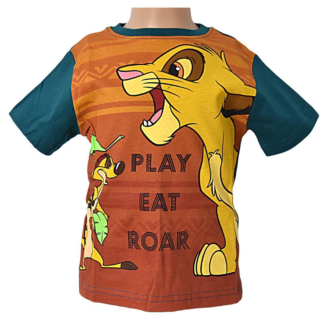 Disney The Lion King T-Shirt König der Löwen Jungen Kurzarmshirt Gr. 92 -  116 cm