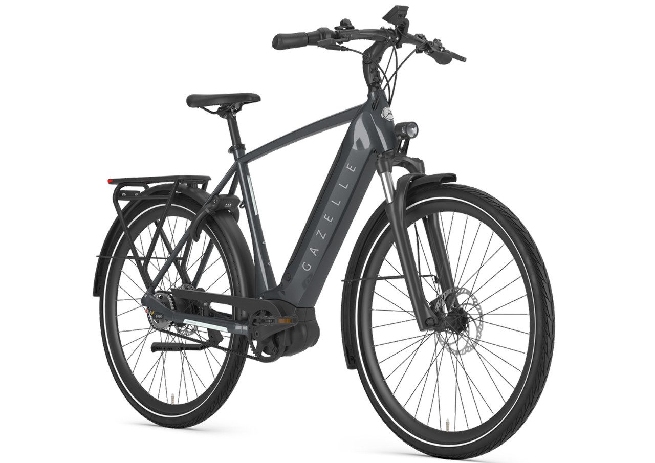 Gazelle E-Bike Gazelle Ultimate C5 HMB 625 Wh Herren grau 2025, 5 Gang Shimano Nexus 5, Nabenschaltung, Bosch Performance Line smart System, 625 Wh