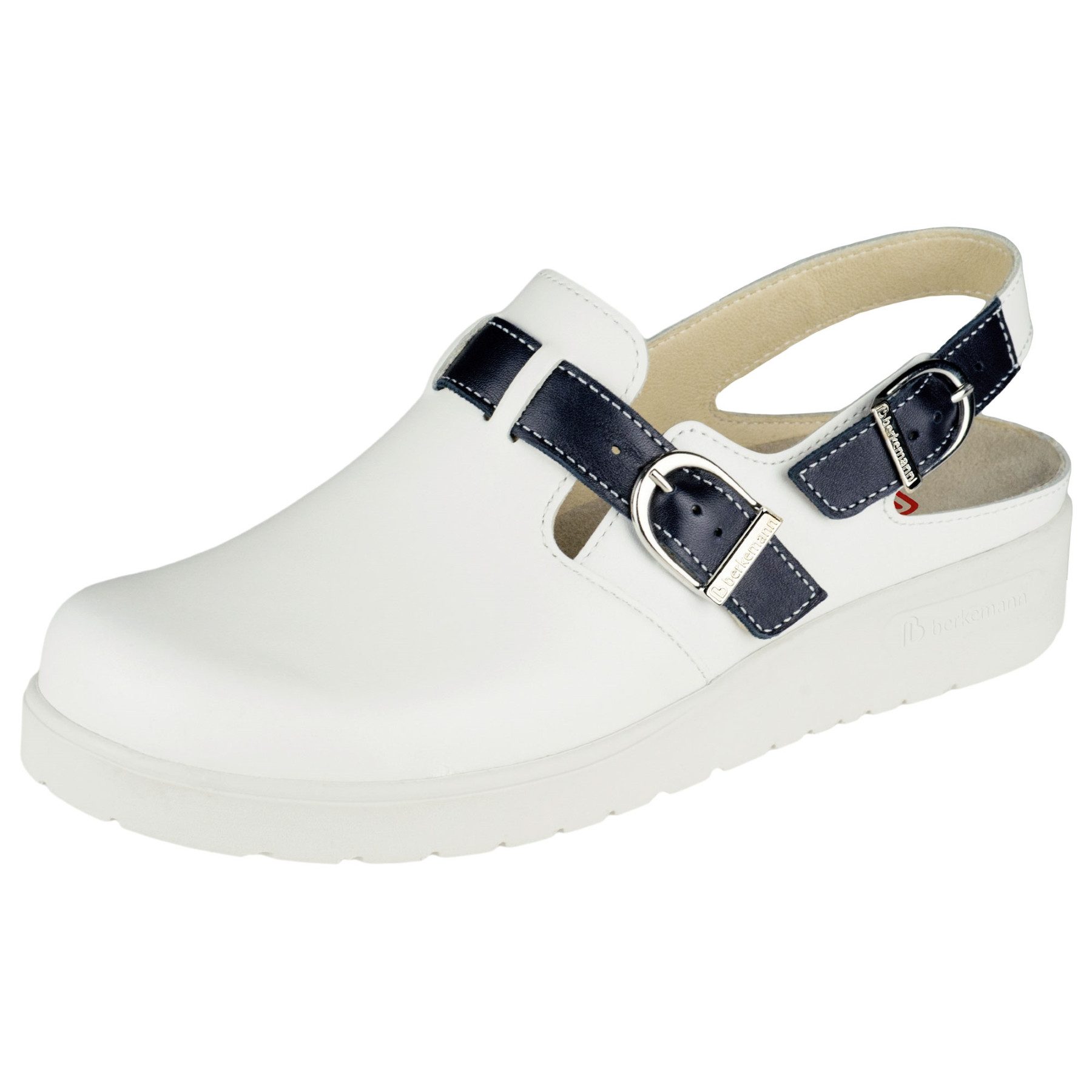 Berkemann neutral Work Tec-Pro Iver Clogs Leder Clog