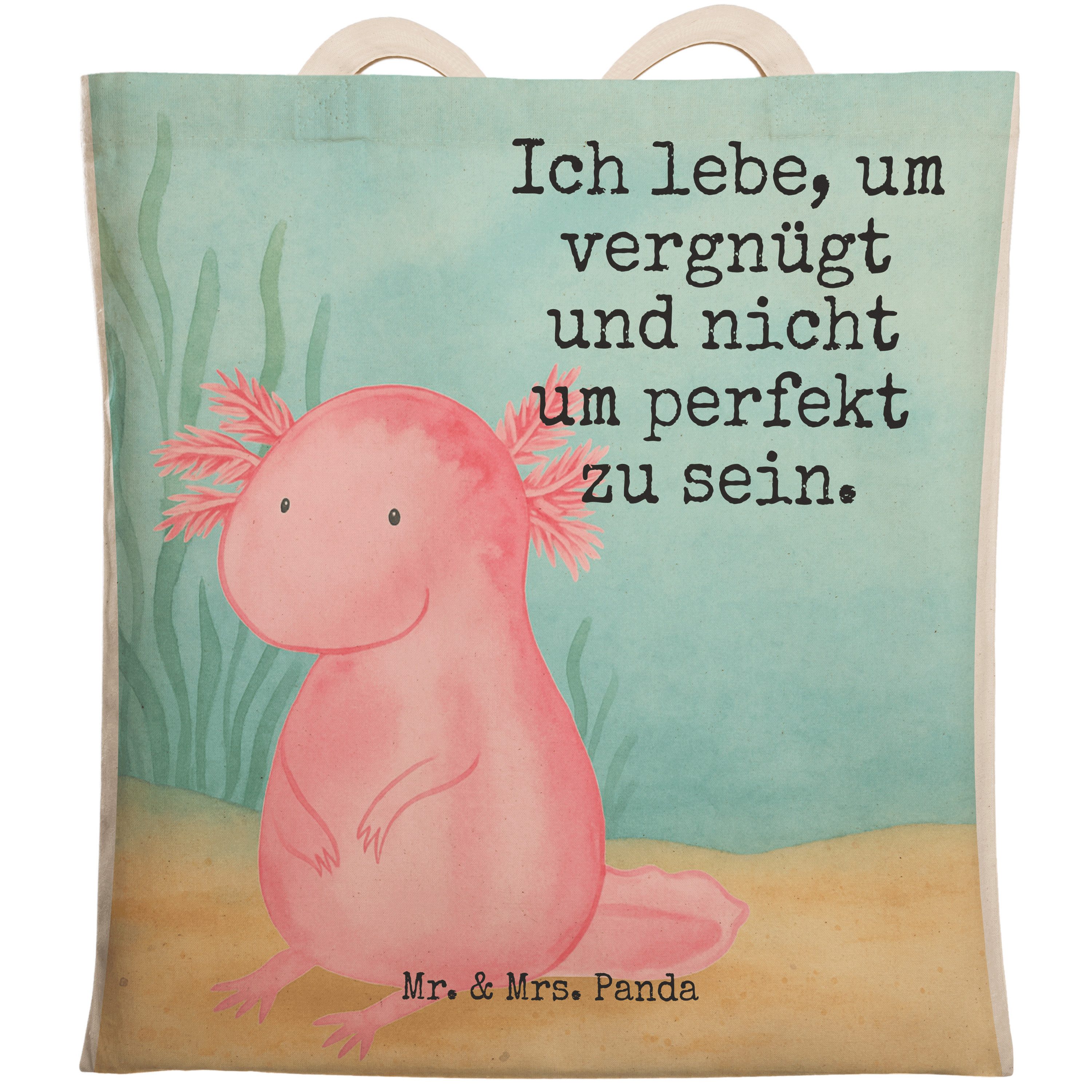 Tragetasche Axolotl Niedlich Design