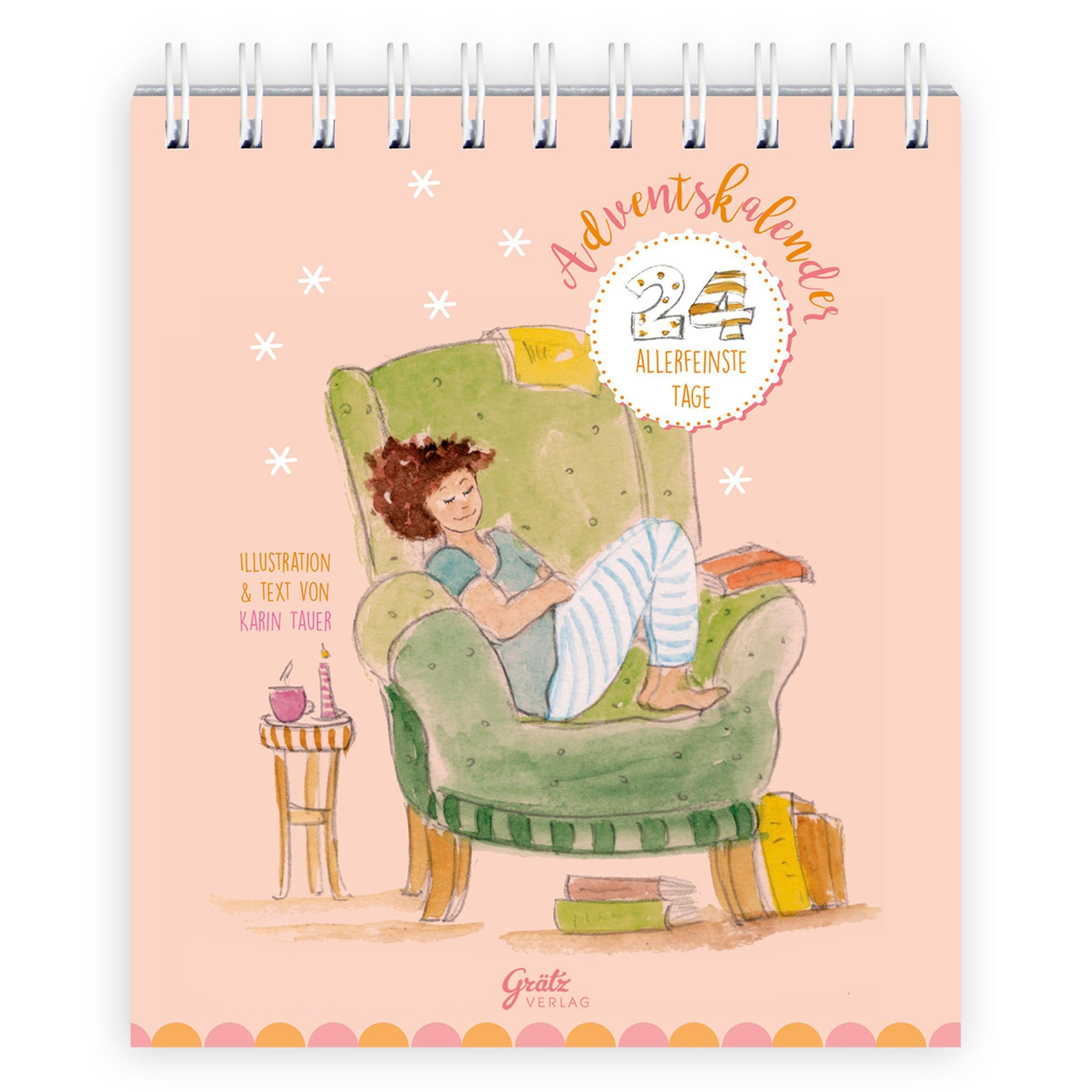 Grätz Verlag Adventskalender Adventskalender 24 allerfeinste Tage