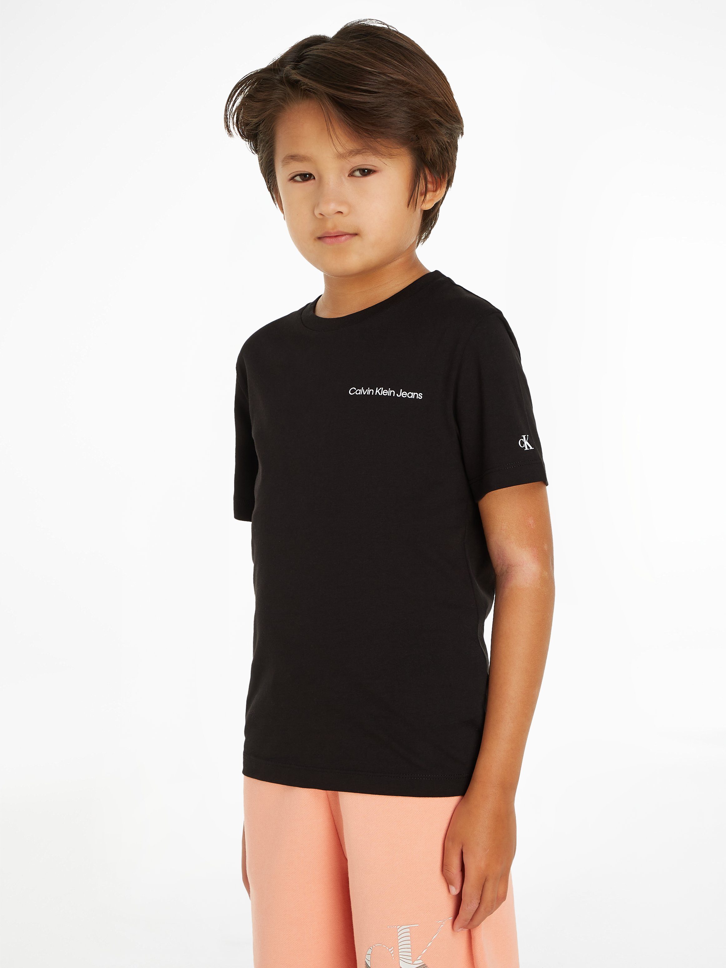 Calvin Klein Jeans T-Shirt CHEST INST. LOGO SS T-SHIRT für Kinder bis 16  Jahre | Sweatshirts
